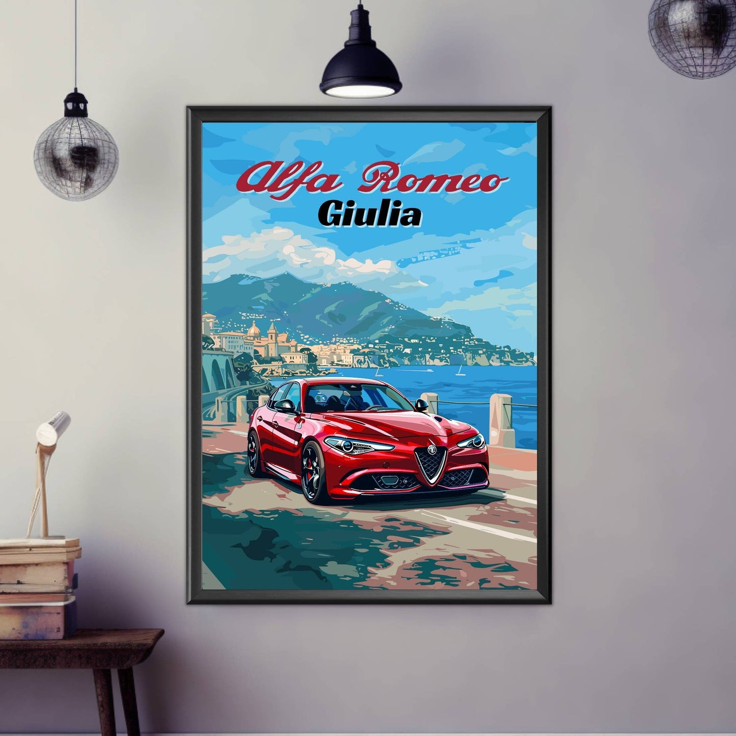 Alfa Romeo Giulia Poster