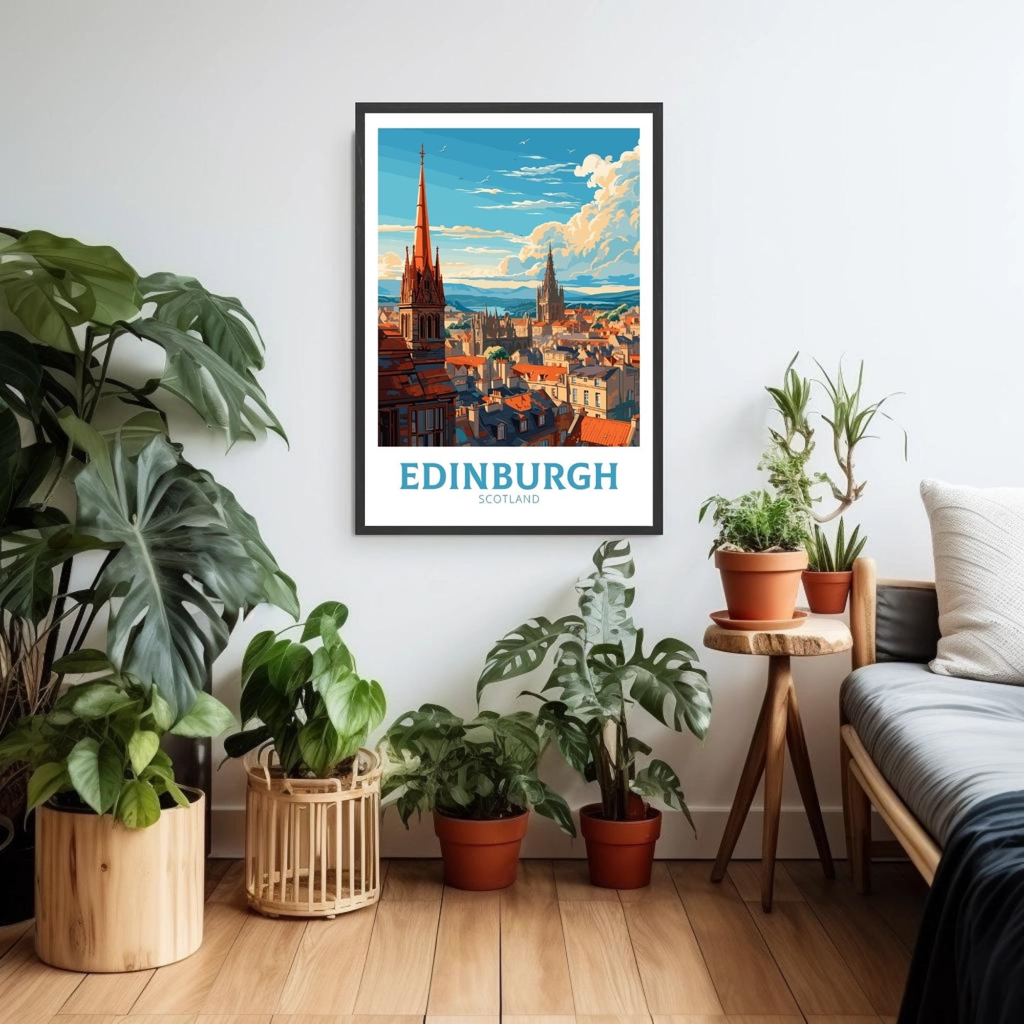 Edinburgh Travel Poster