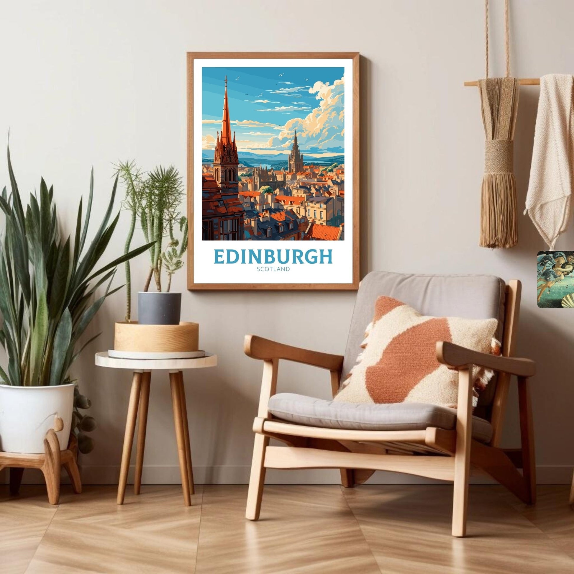 Edinburgh Travel Poster