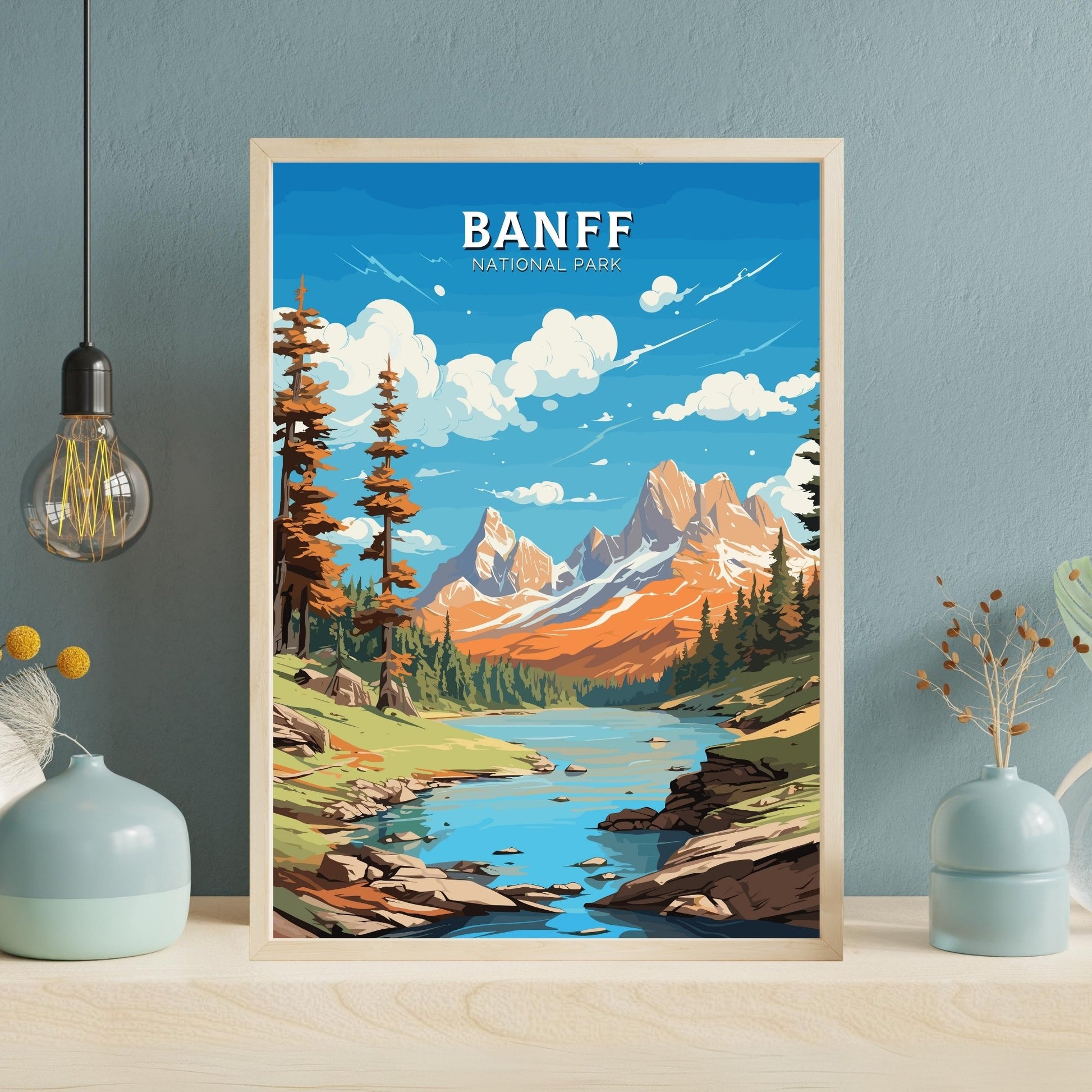 Banff National Park Poster