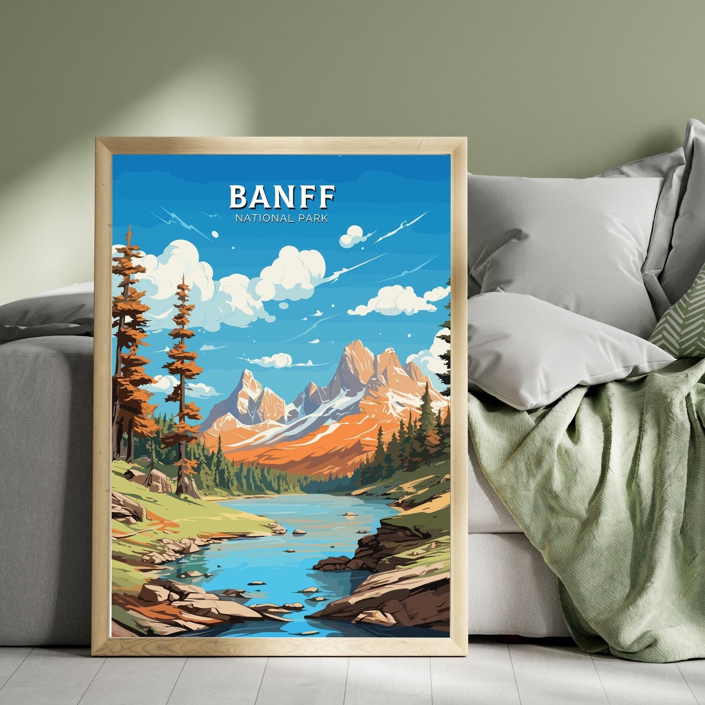 Banff National Park Poster