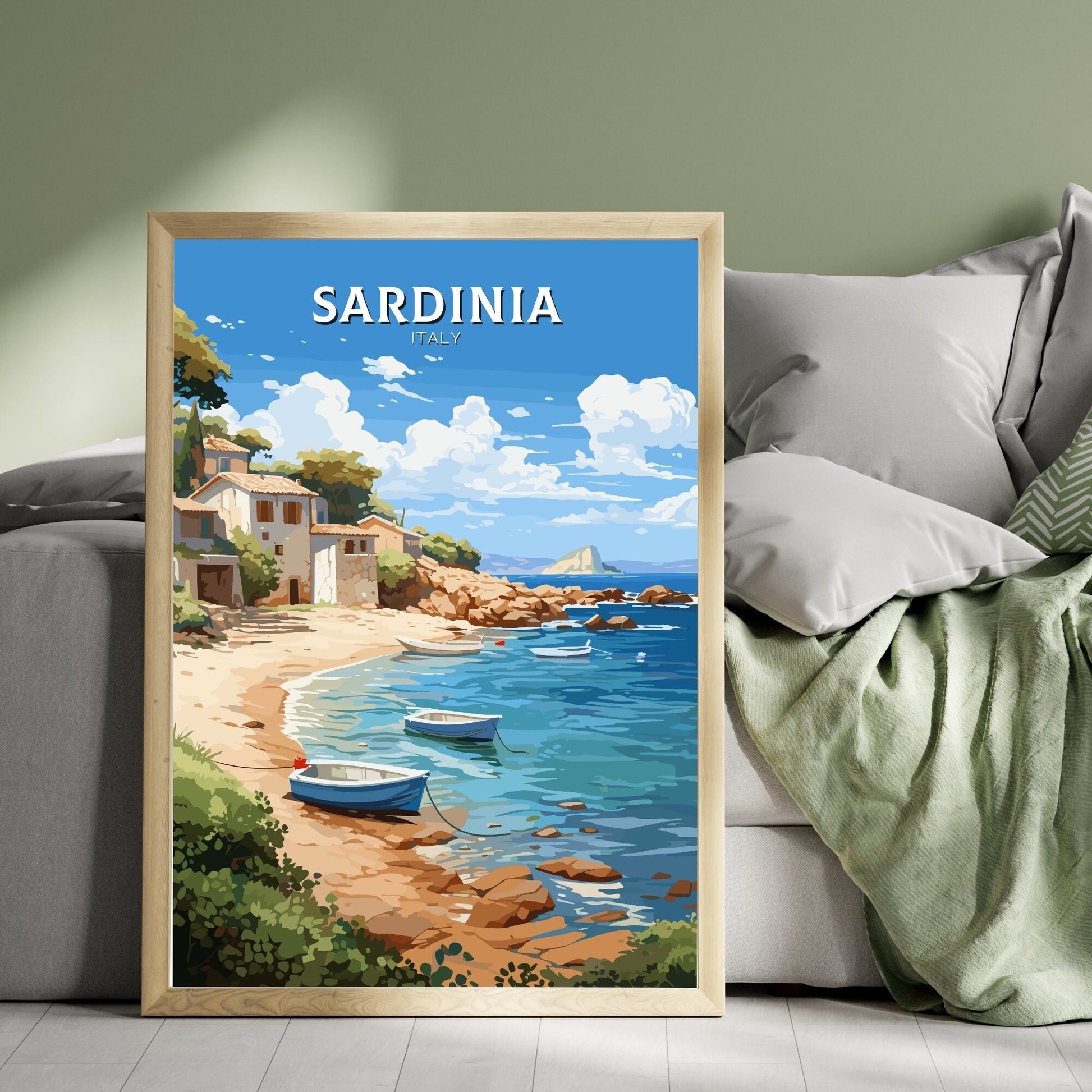 Sardinia Poster