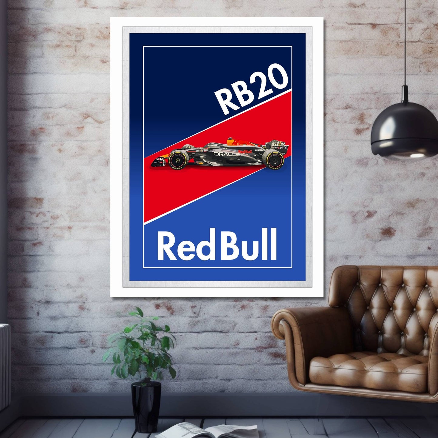 Red Bull Racing F1 Poster