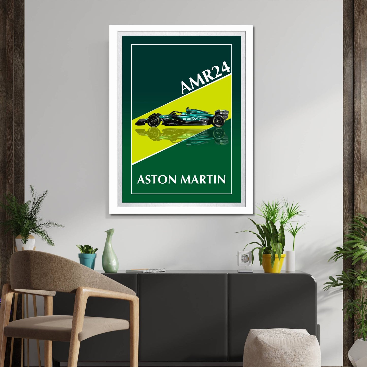 Aston Martin Poster, F1 Print