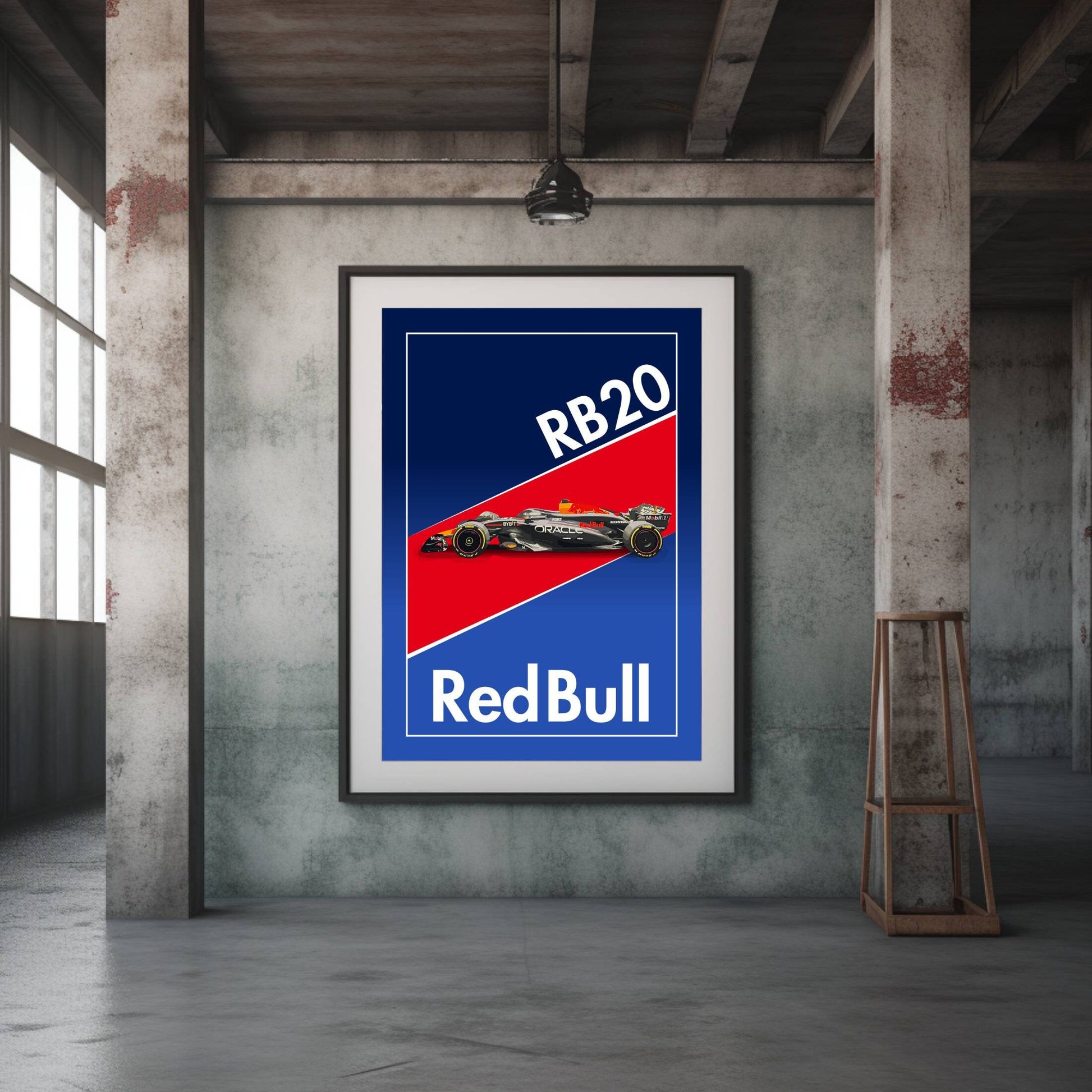 Red Bull Racing F1 Poster