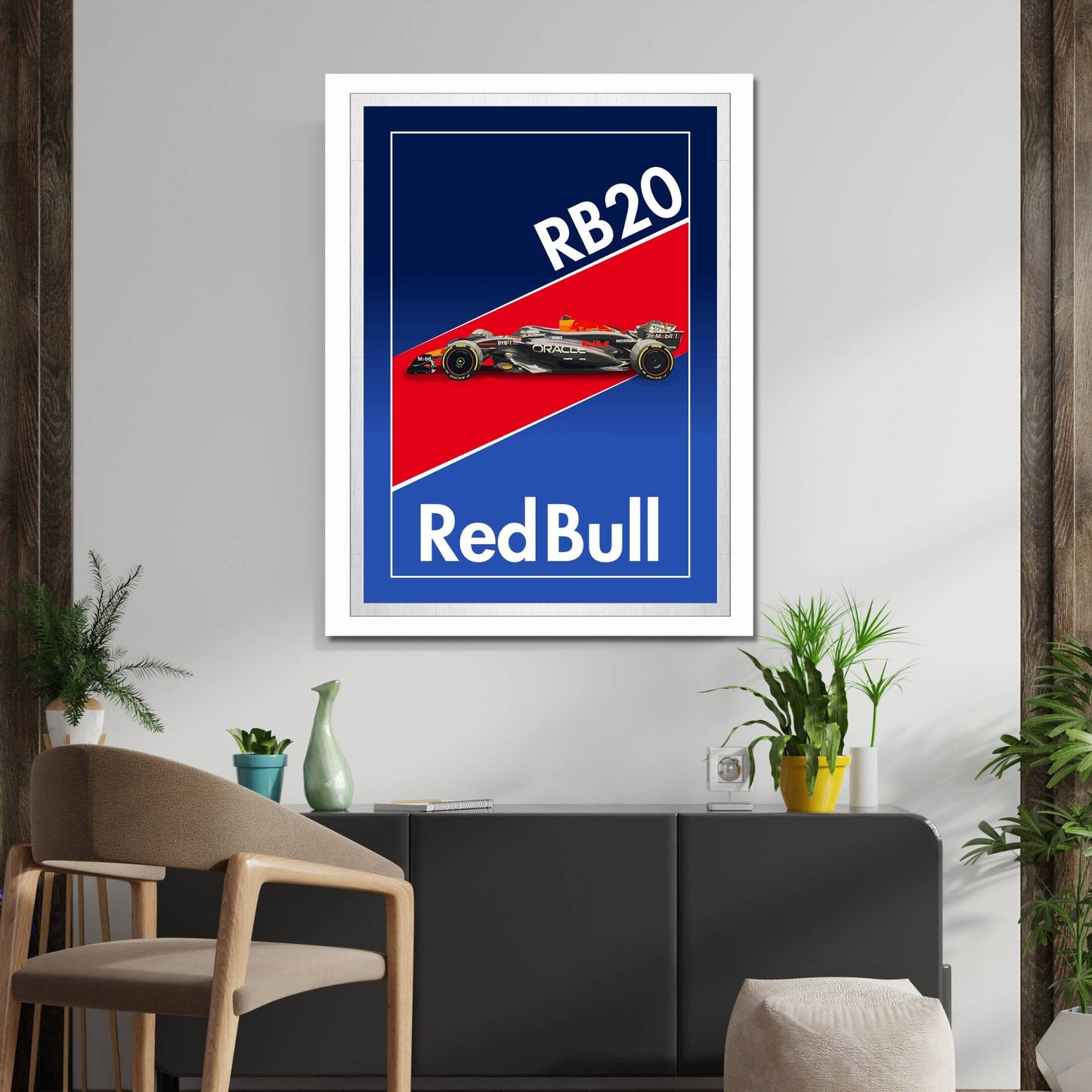 Red Bull Racing F1 Poster