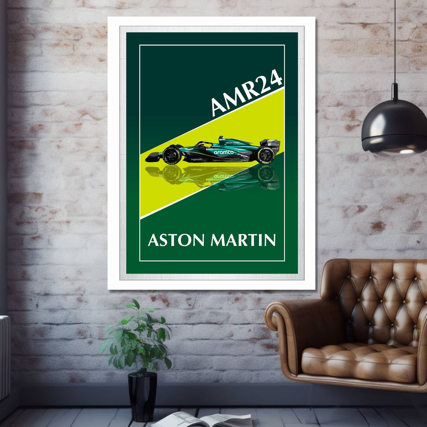 Aston Martin Poster, F1 Print