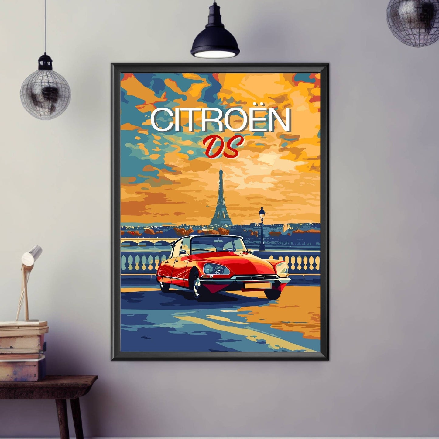 1970s Citroen DS Print