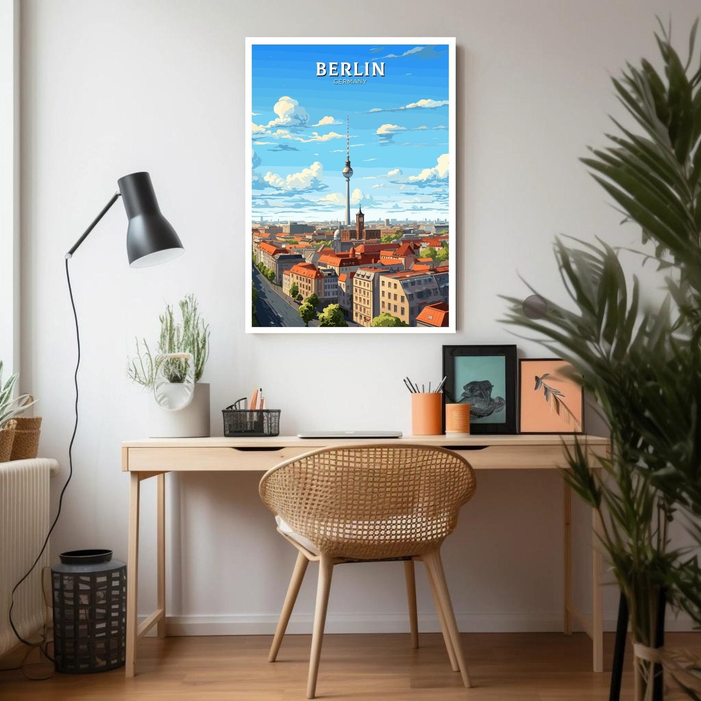 Berlin Skyline Artwork