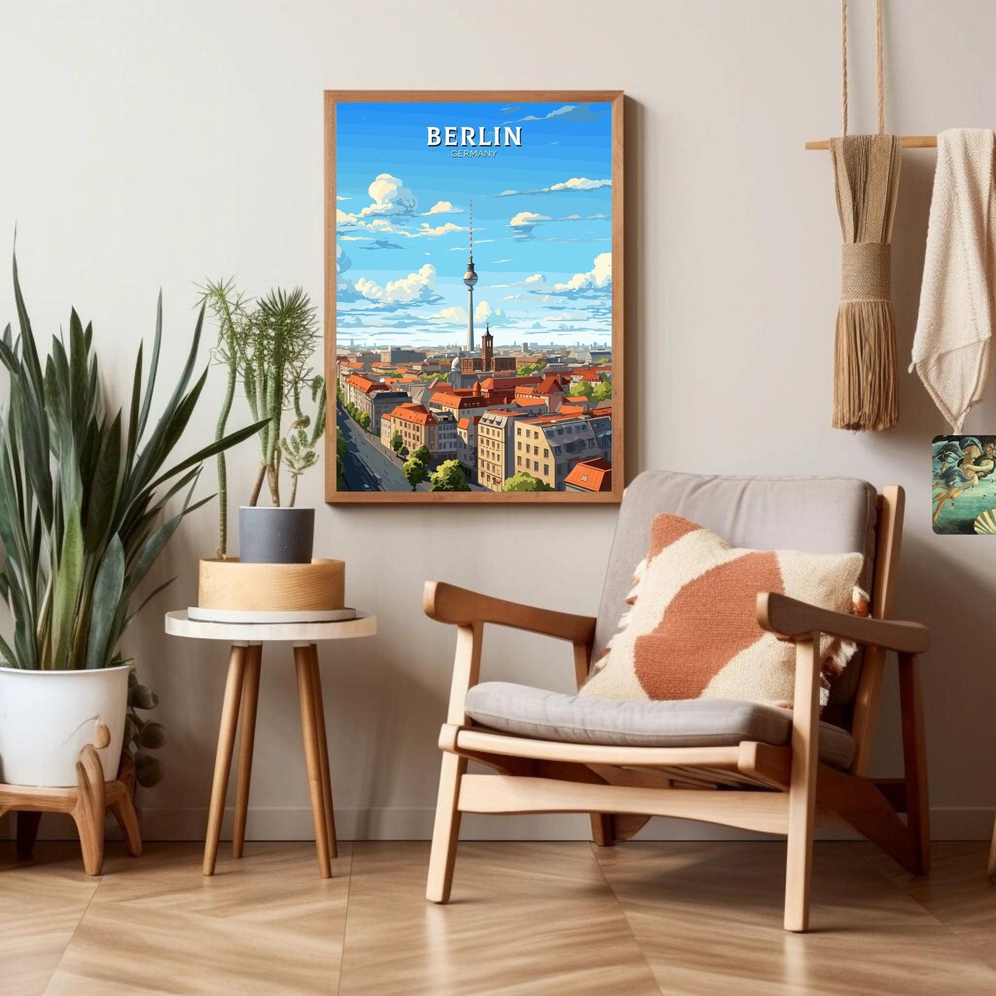 Berlin Skyline Artwork