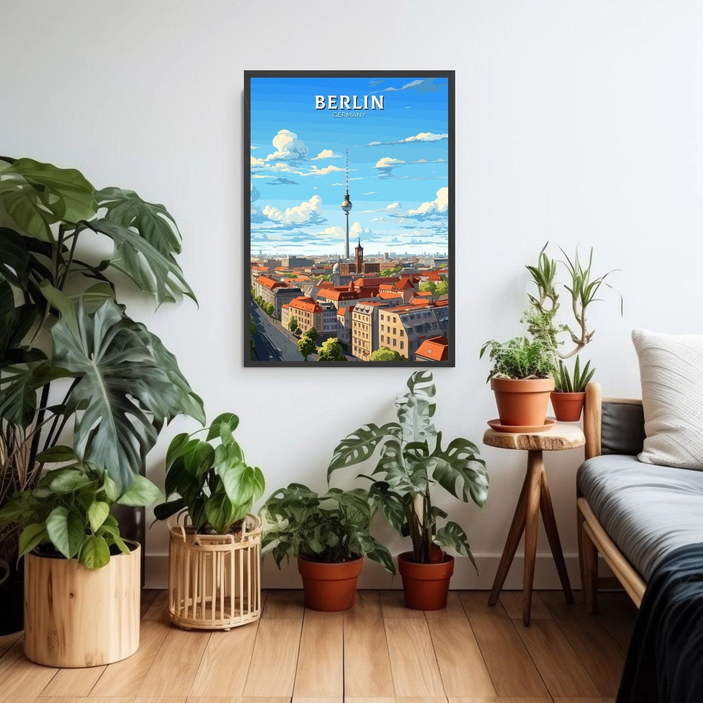 Berlin Skyline Artwork