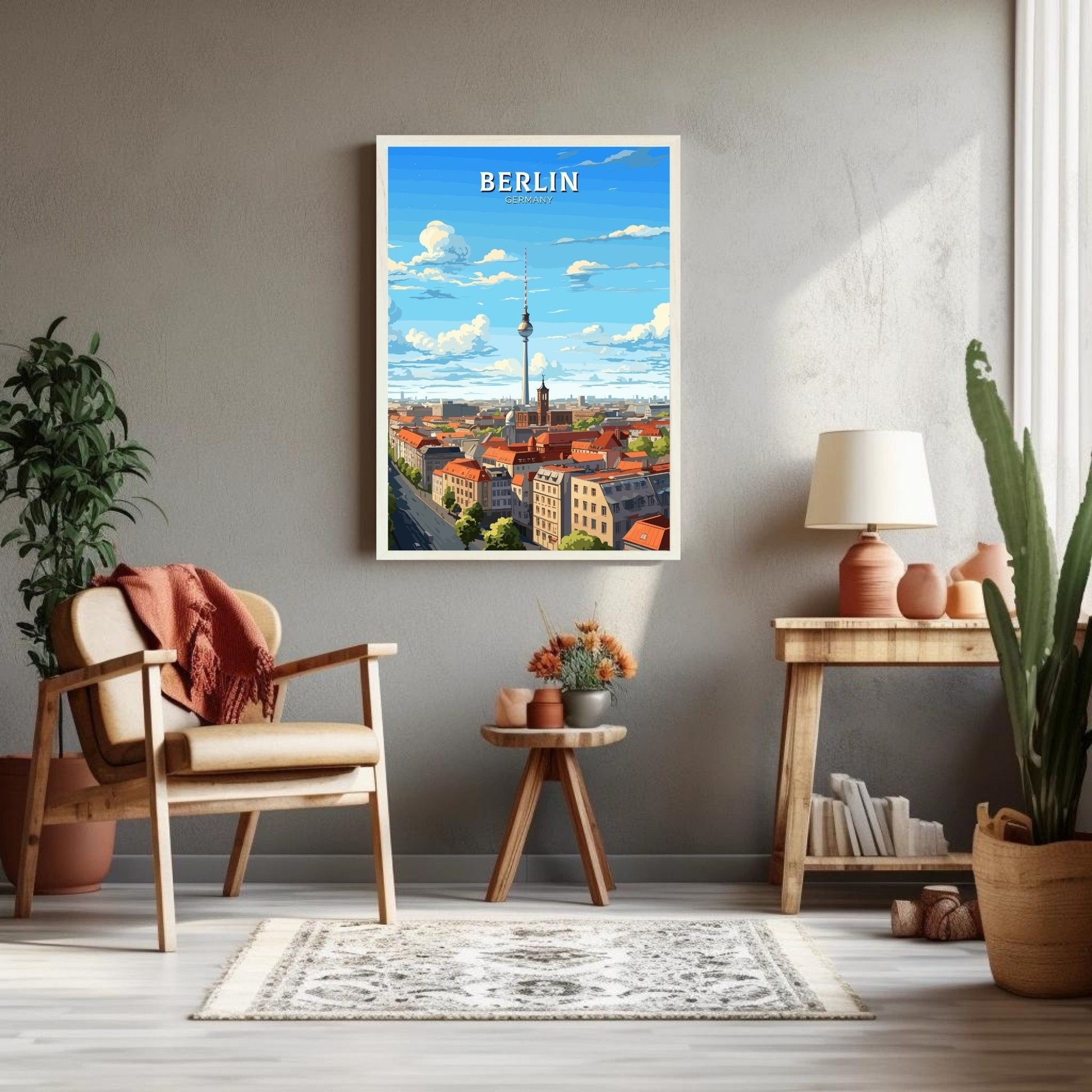 Berlin Skyline Artwork