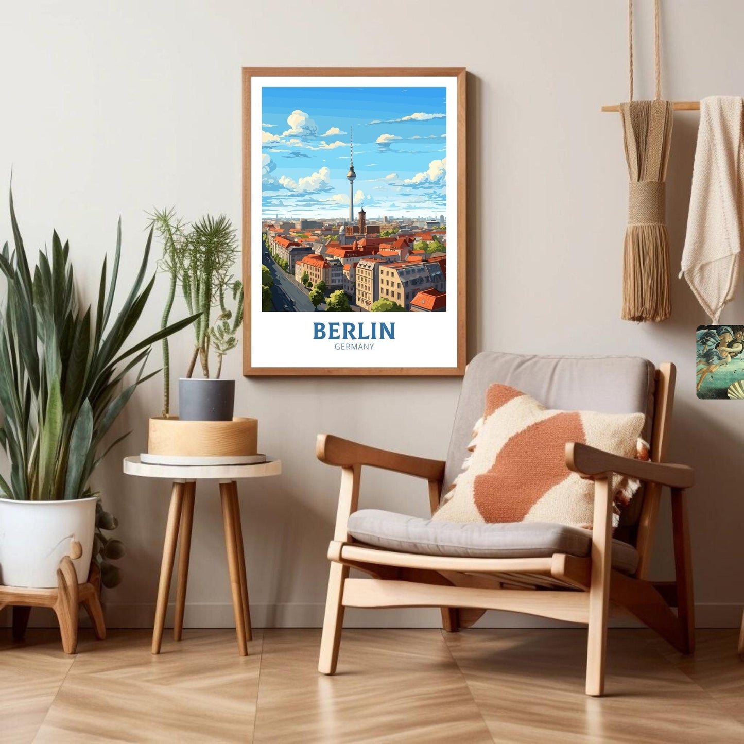 Berlin Skyline Poster