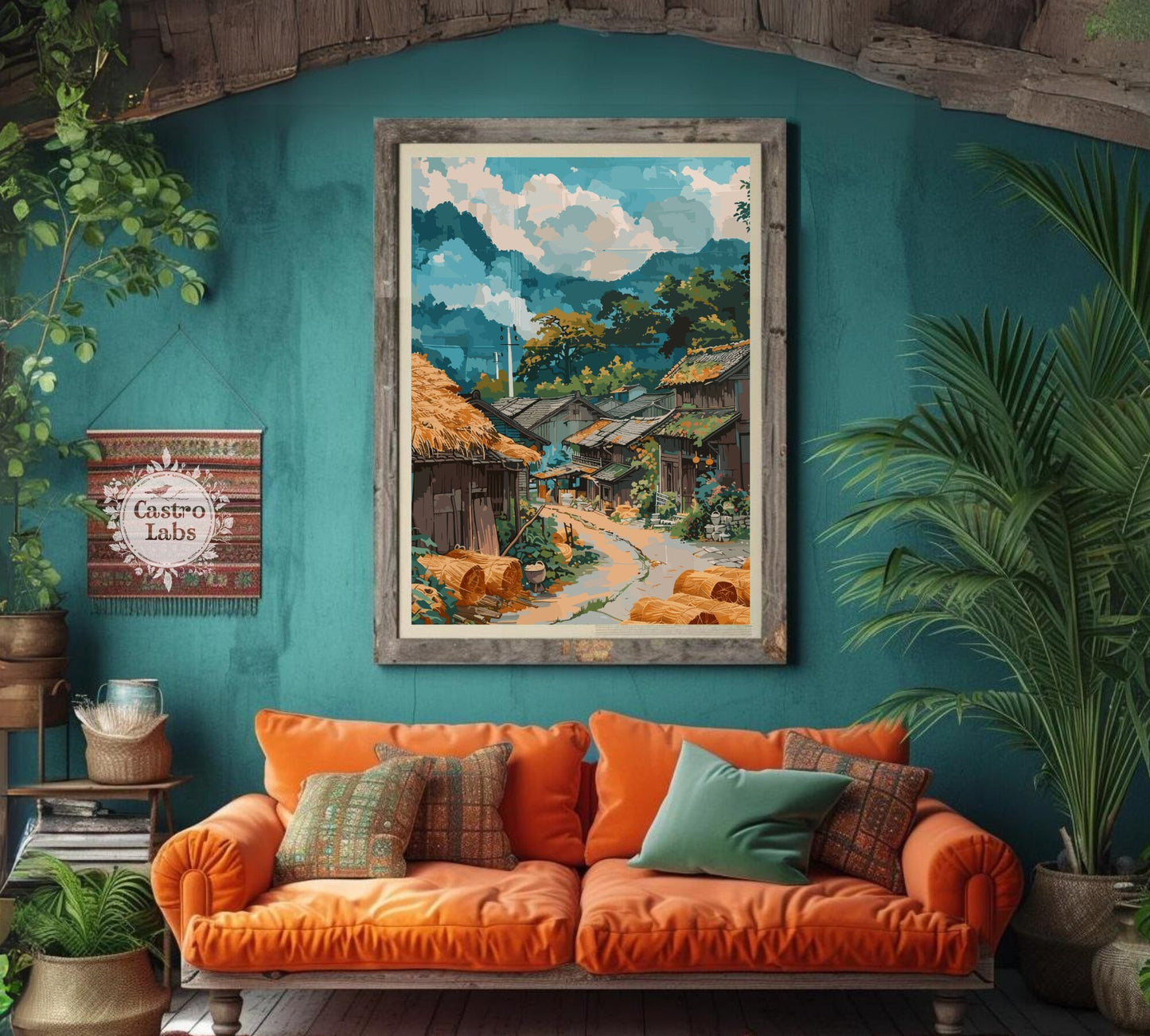 Captivating Rural Beauty of Vietnam Poster