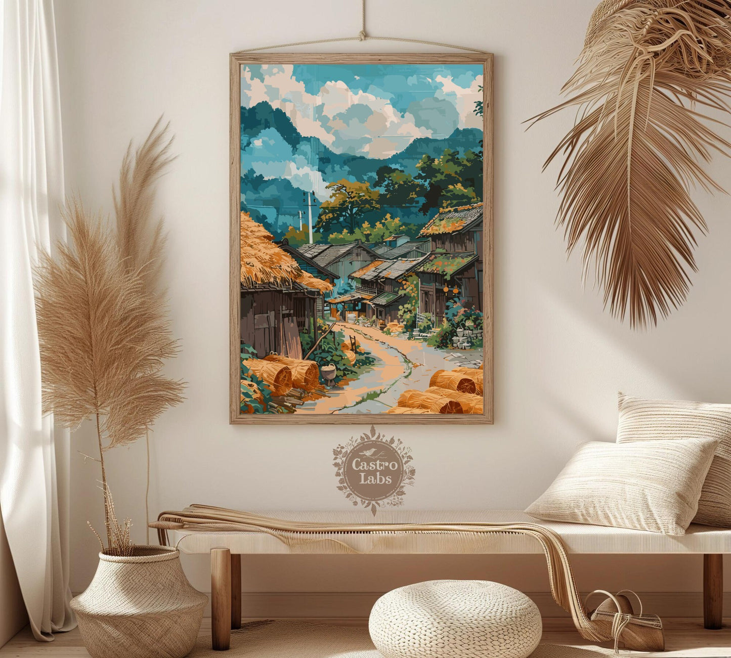 Captivating Rural Beauty of Vietnam Poster