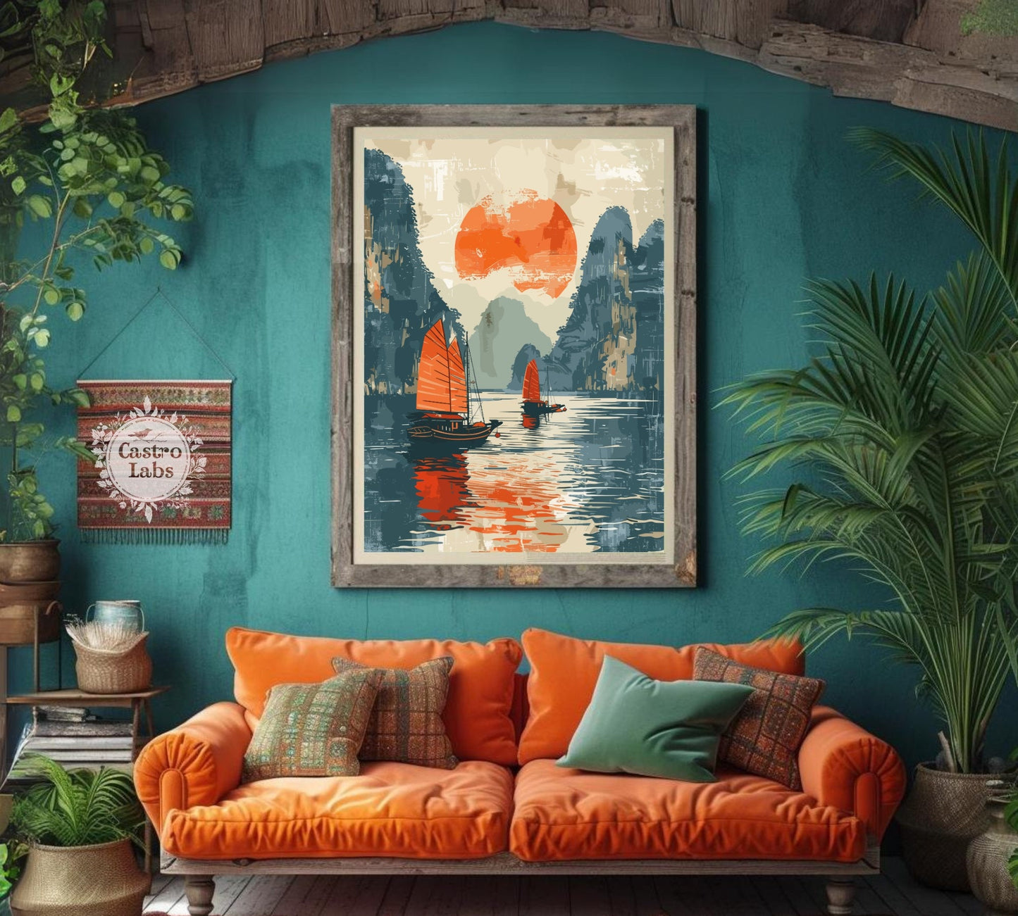 Halong Bay Vietnam Poster