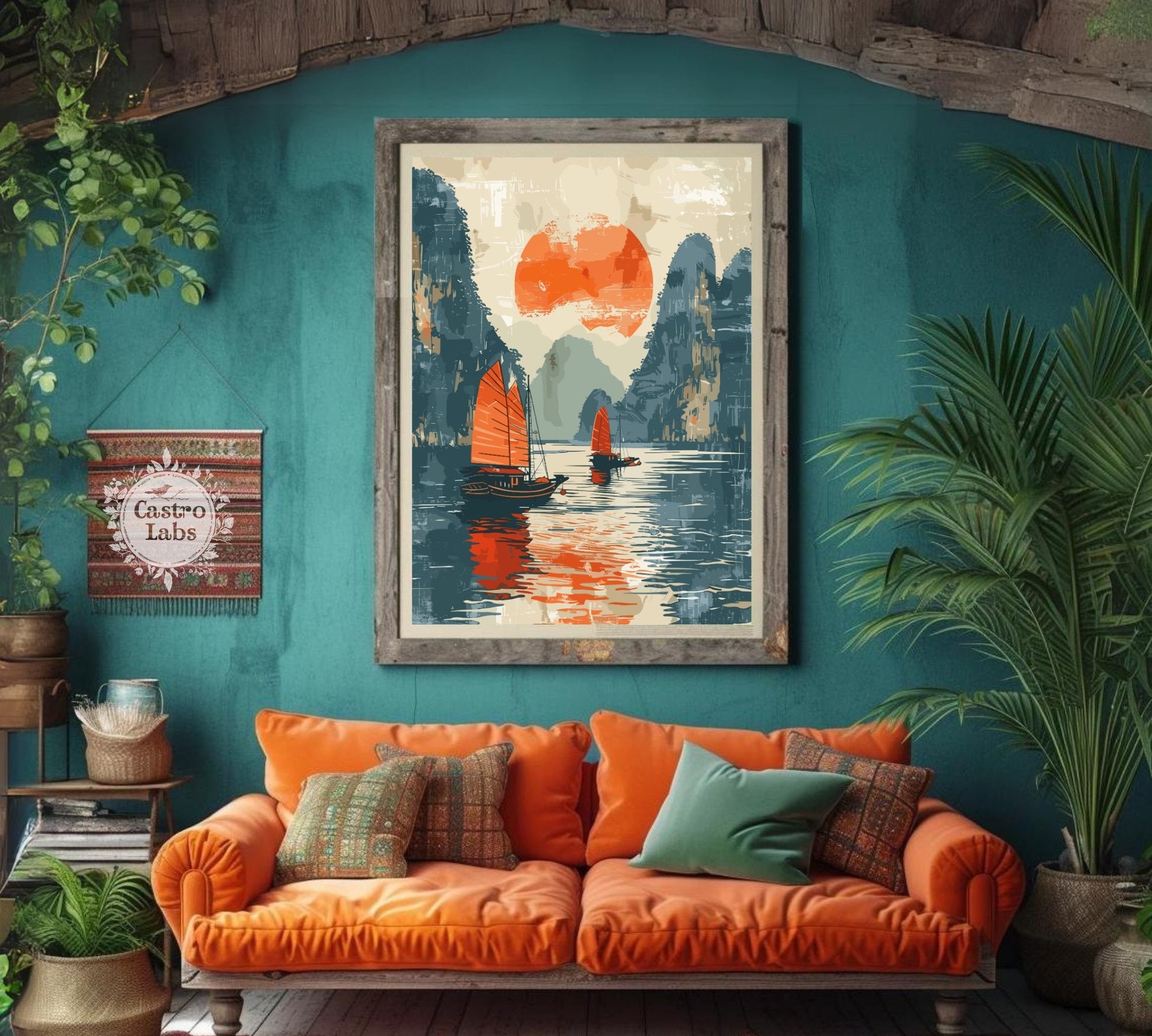 Halong Bay Vietnam Poster