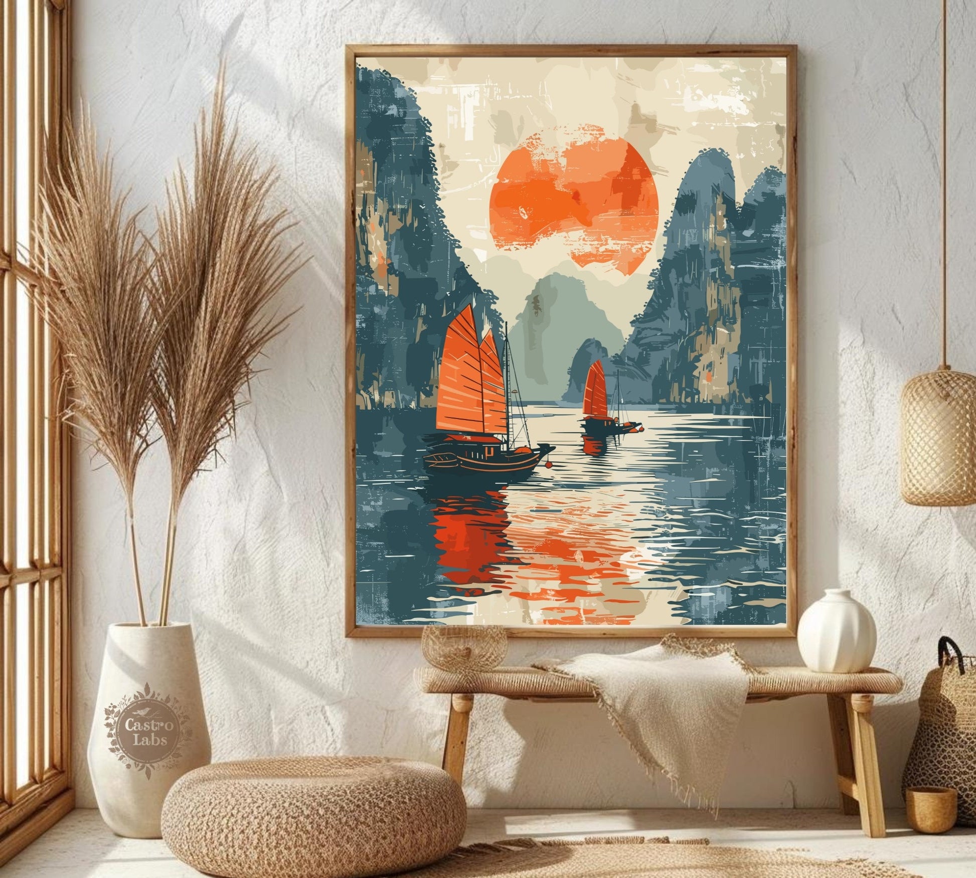 Halong Bay Vietnam Poster