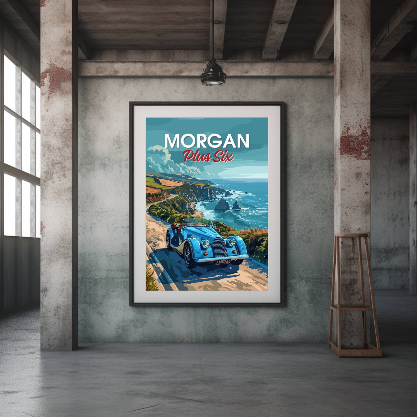 Morgan Plus Six Print