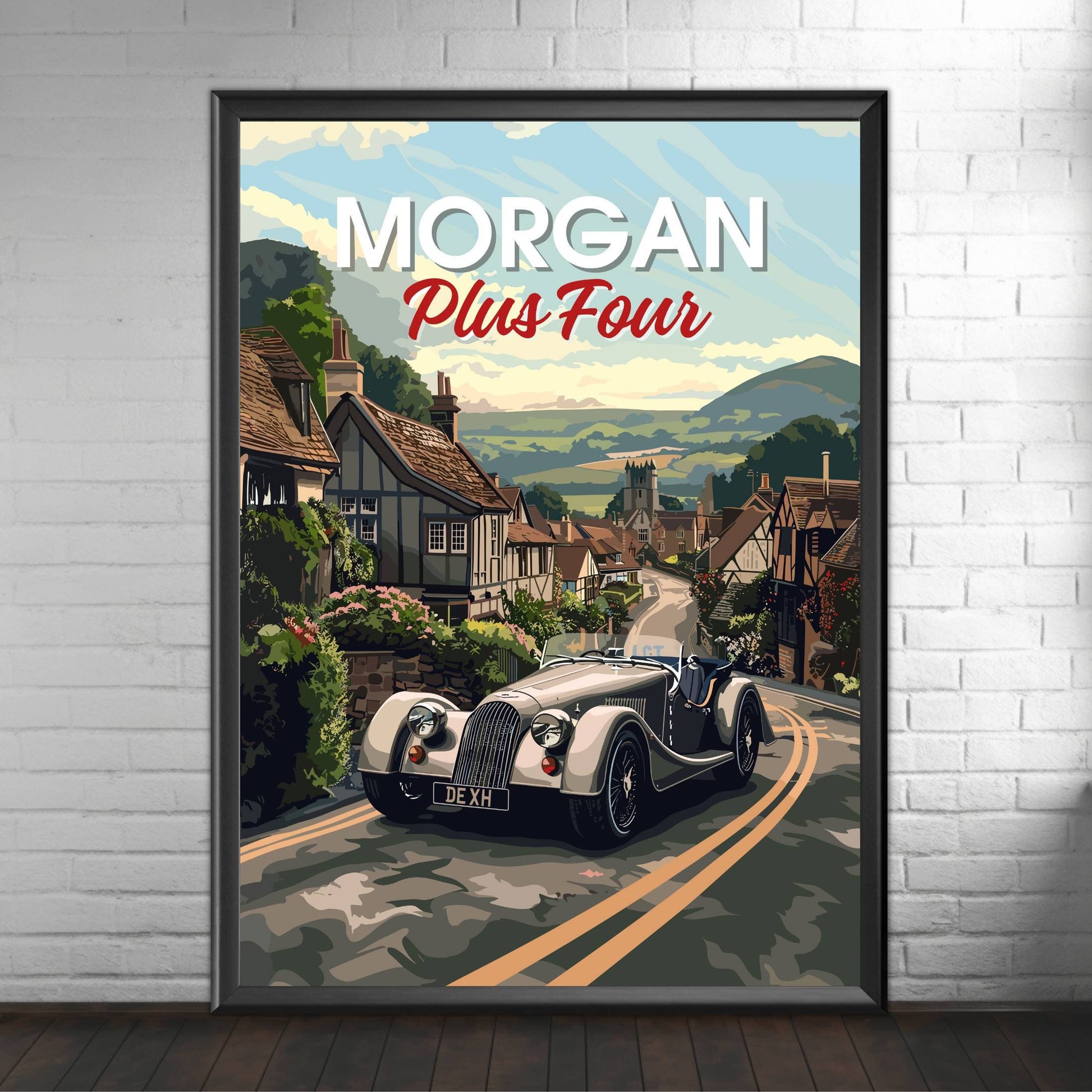 Morgan Plus Four Poster