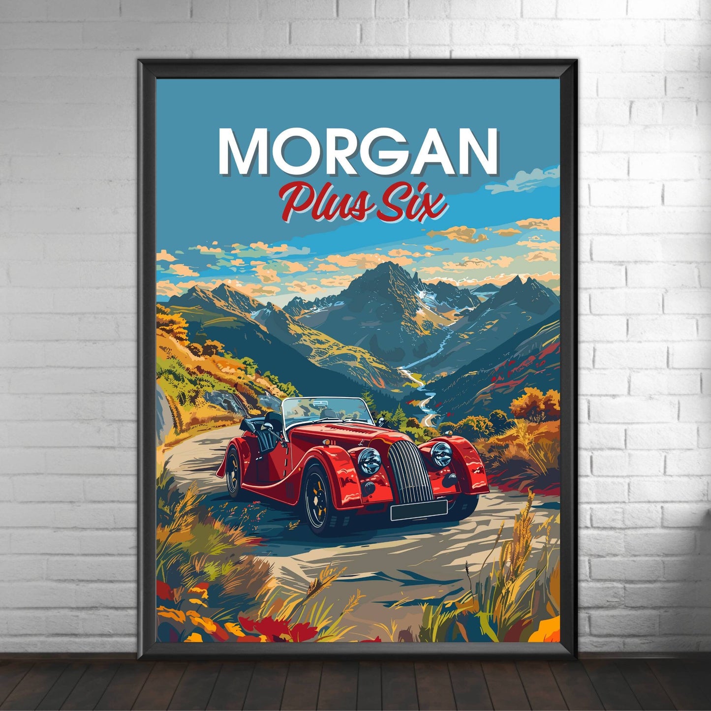 Morgan Plus Six Print