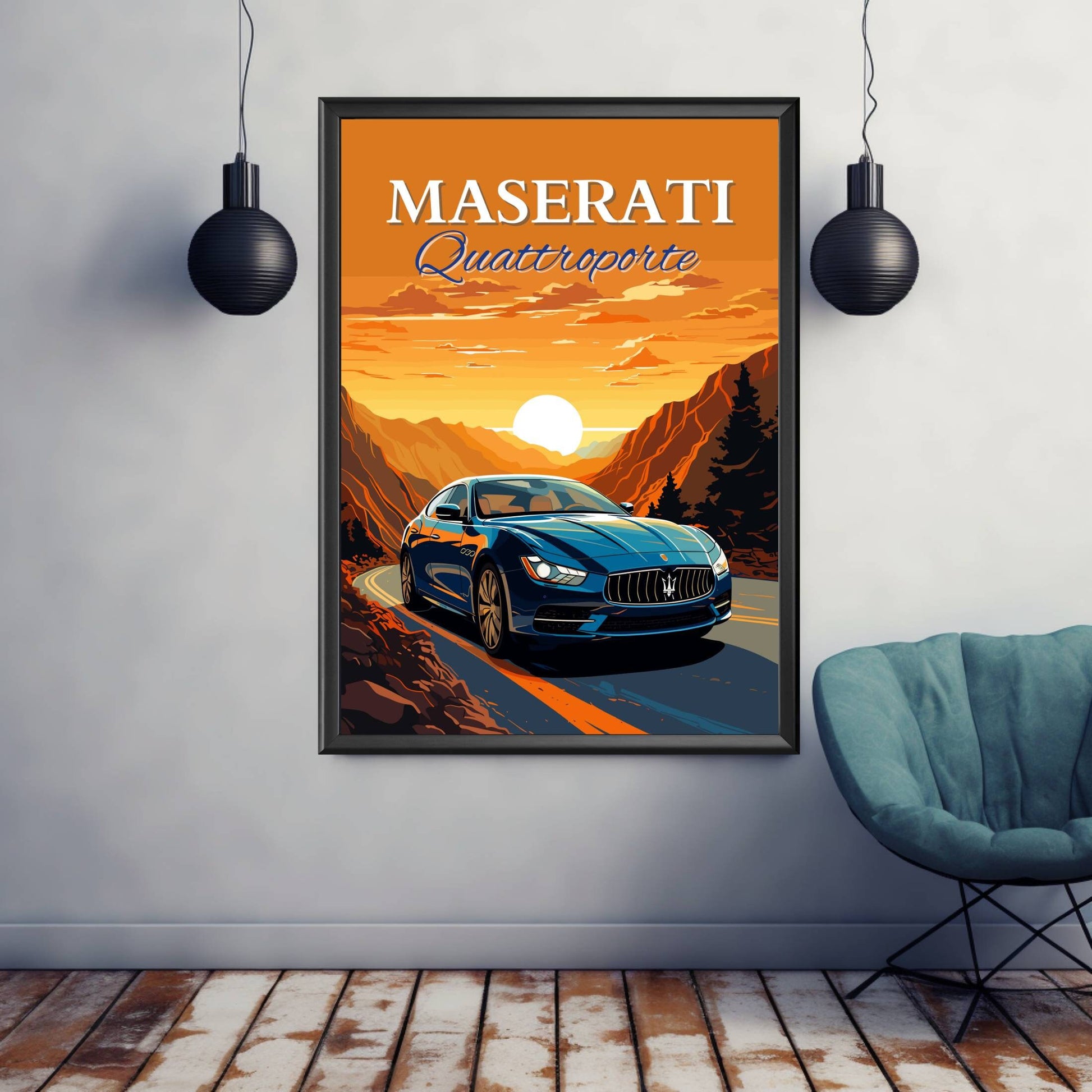 Maserati Quattroporte Print