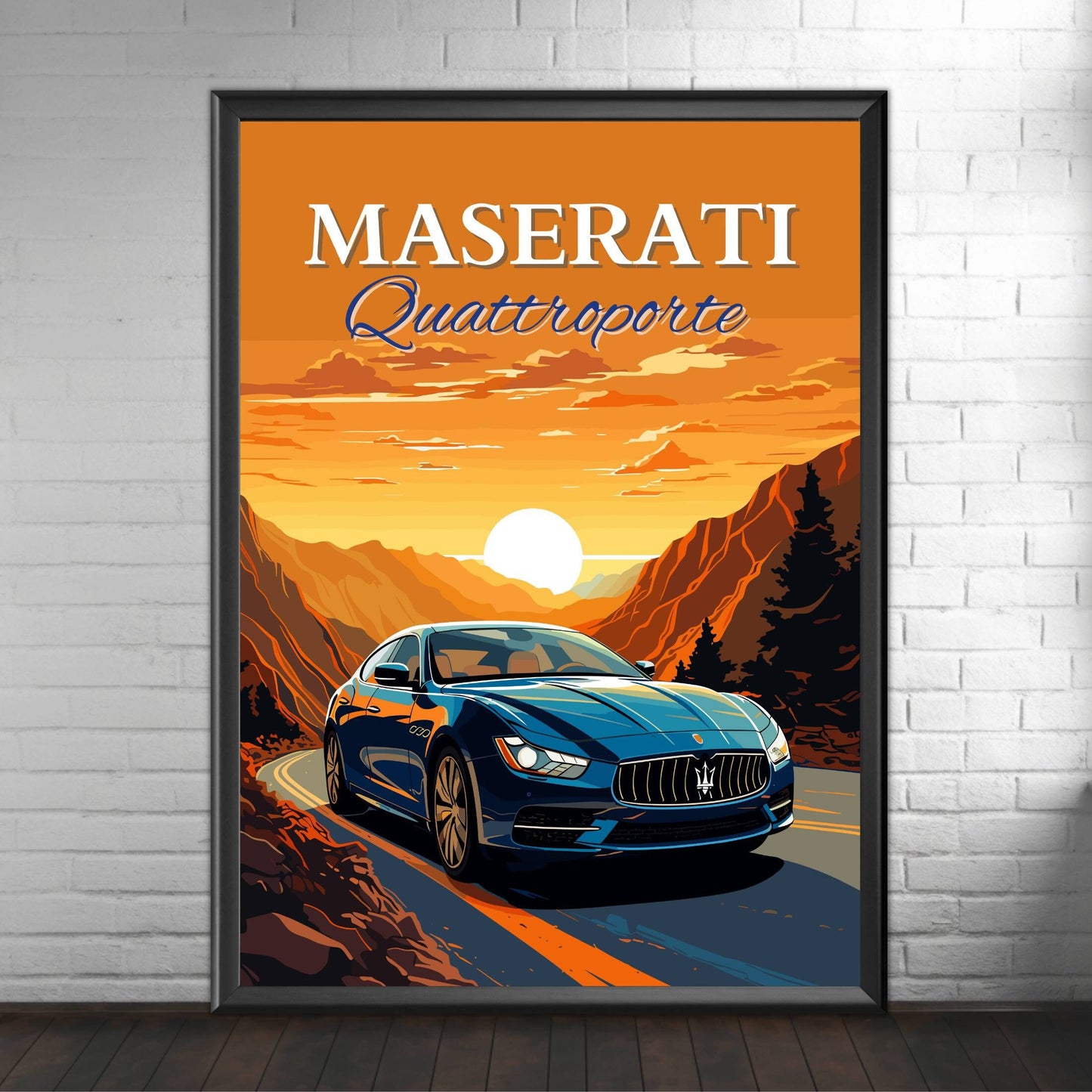 Maserati Quattroporte Print