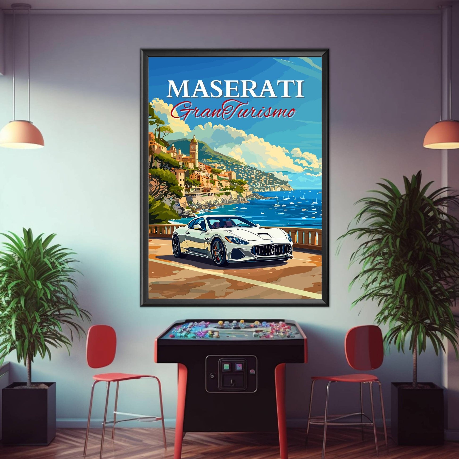 Maserati GranTurismo Poster