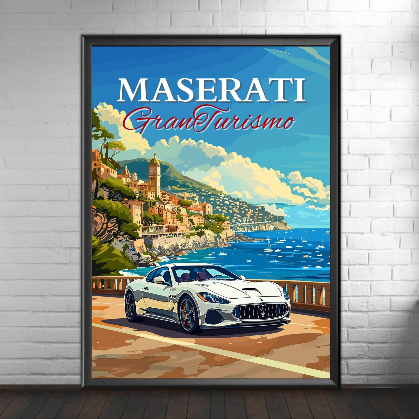 Maserati GranTurismo Poster