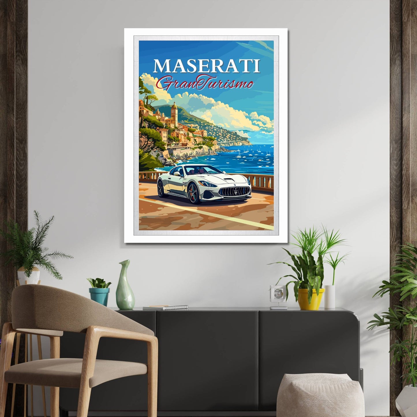 Maserati GranTurismo Poster