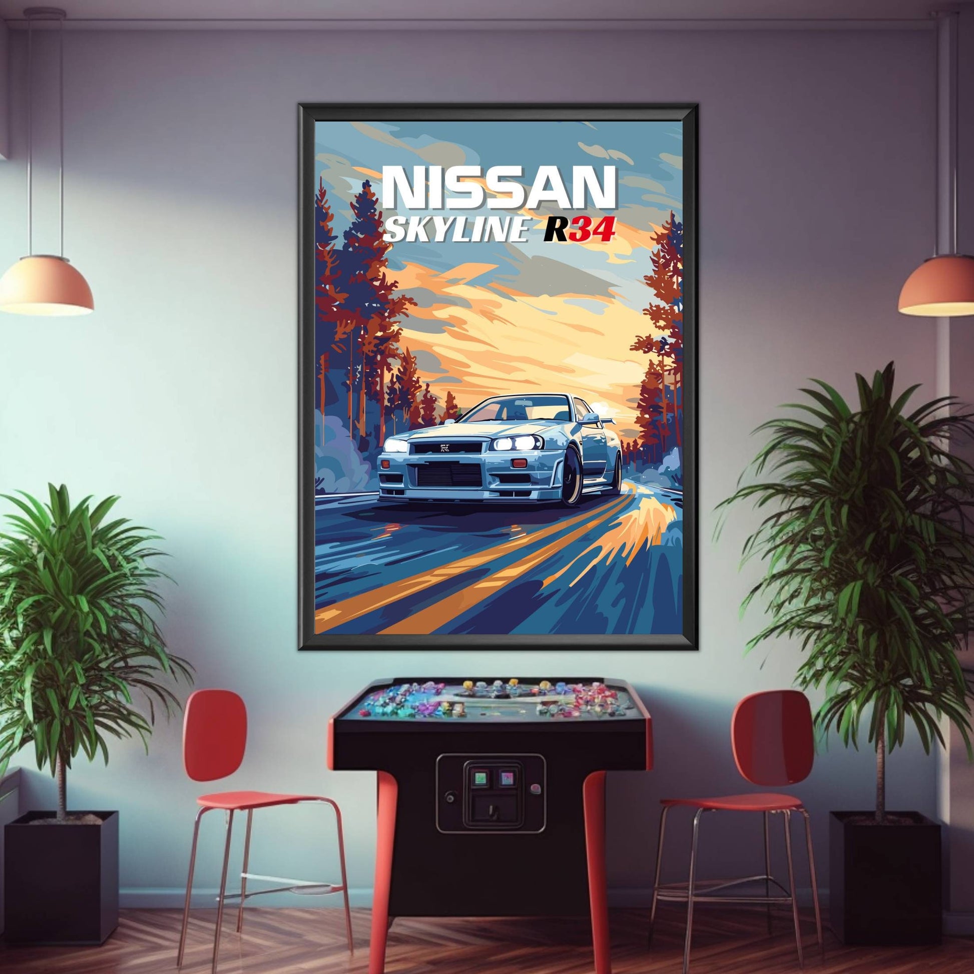 Nissan Skyline R34 Art, 1990s