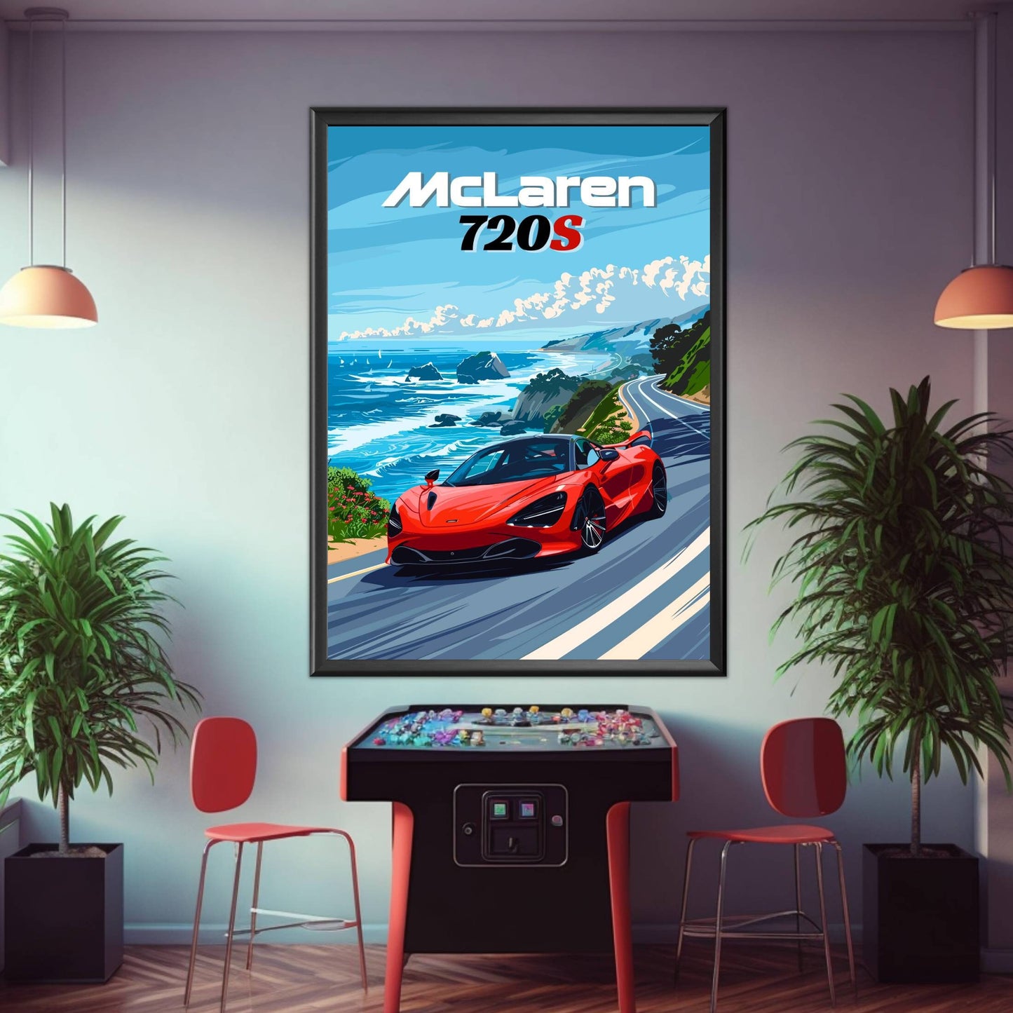 McLaren 720S Poster