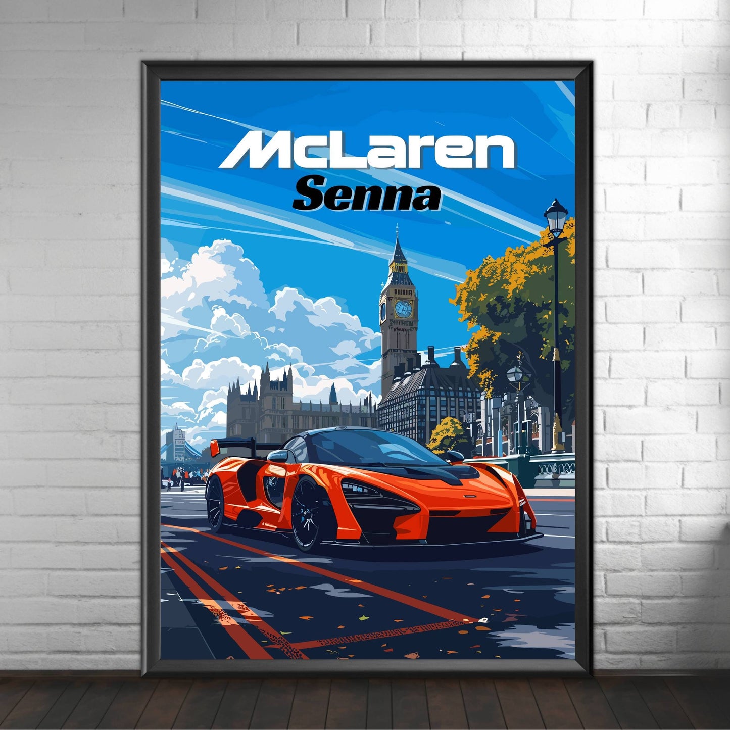 McLaren Senna Poster