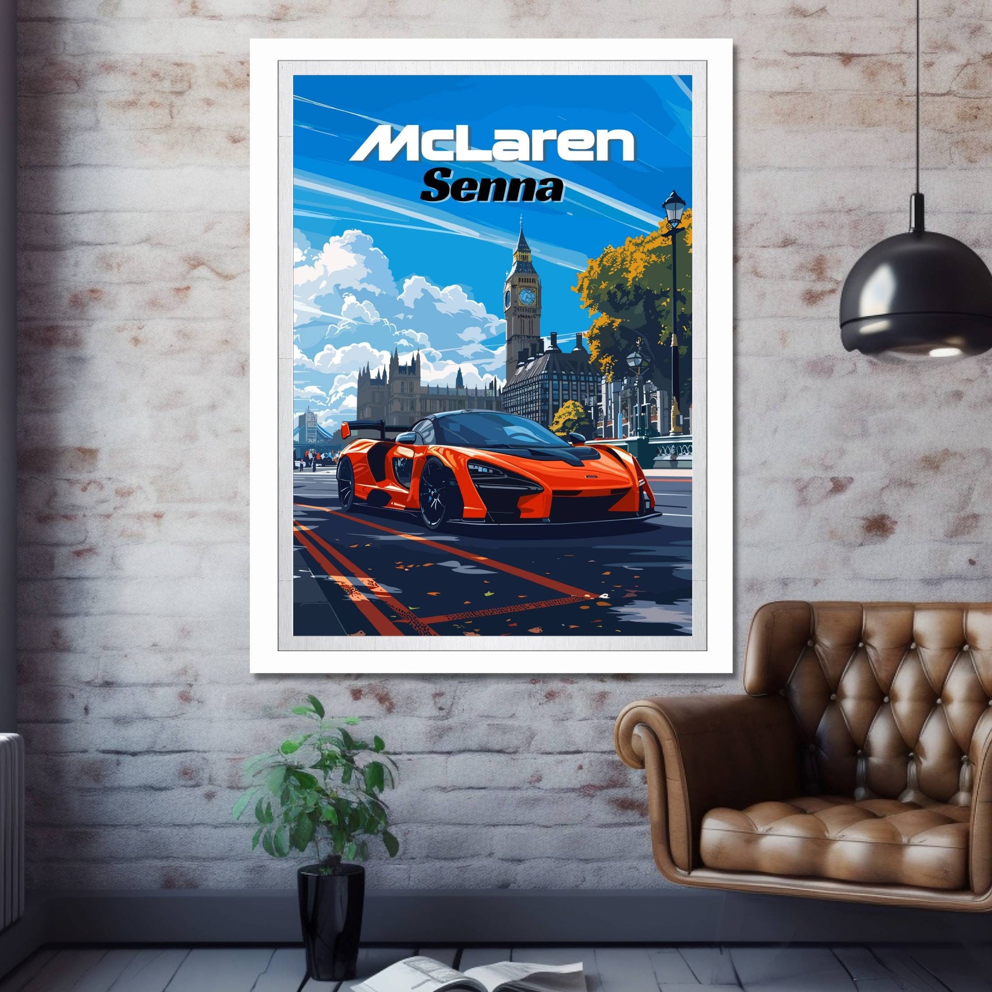 McLaren Senna Poster