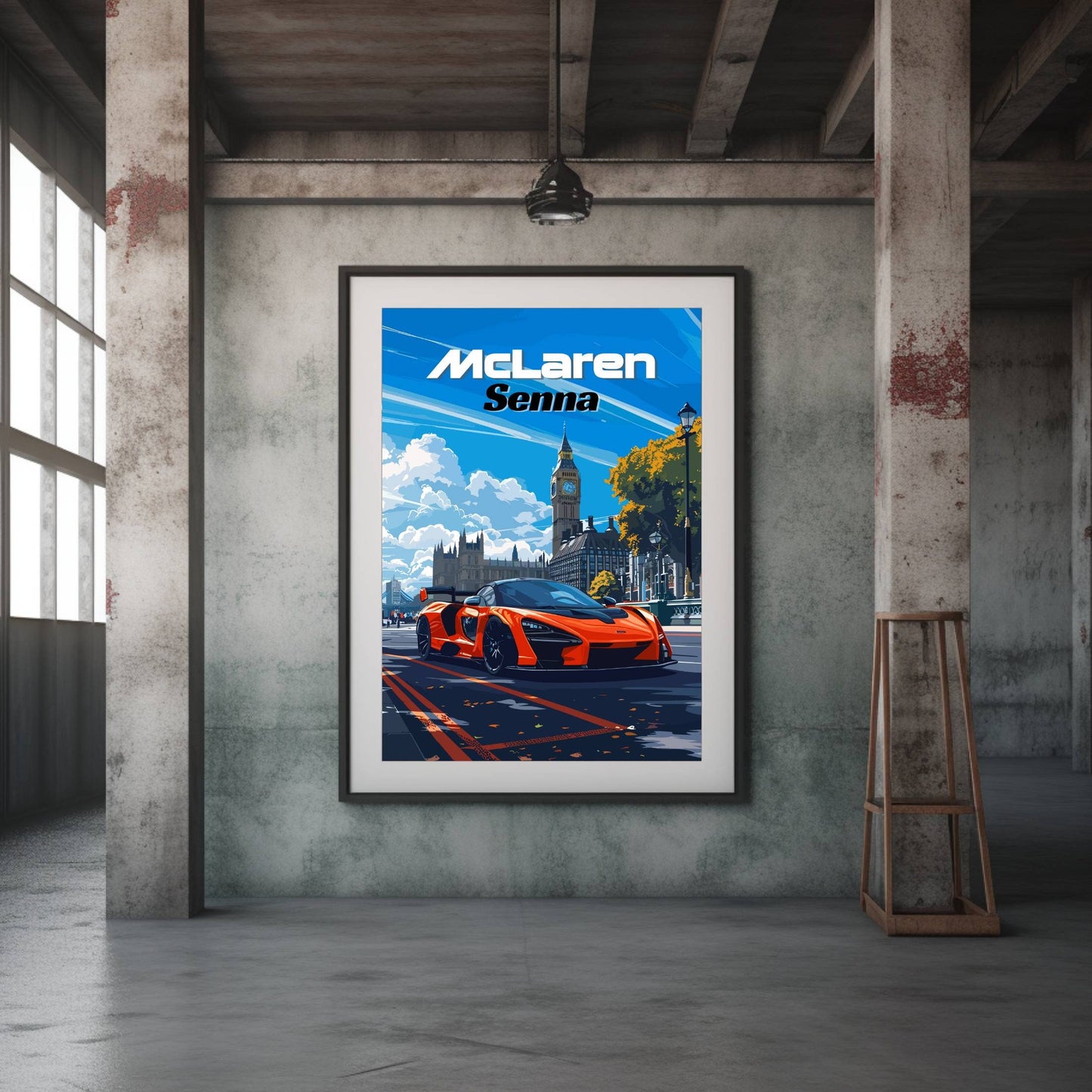 McLaren Senna Poster