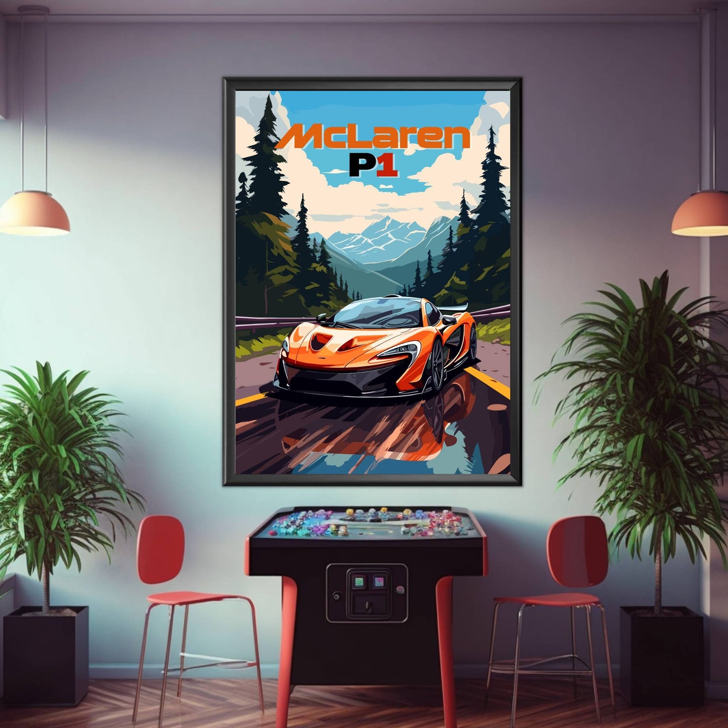 McLaren P1 Poster