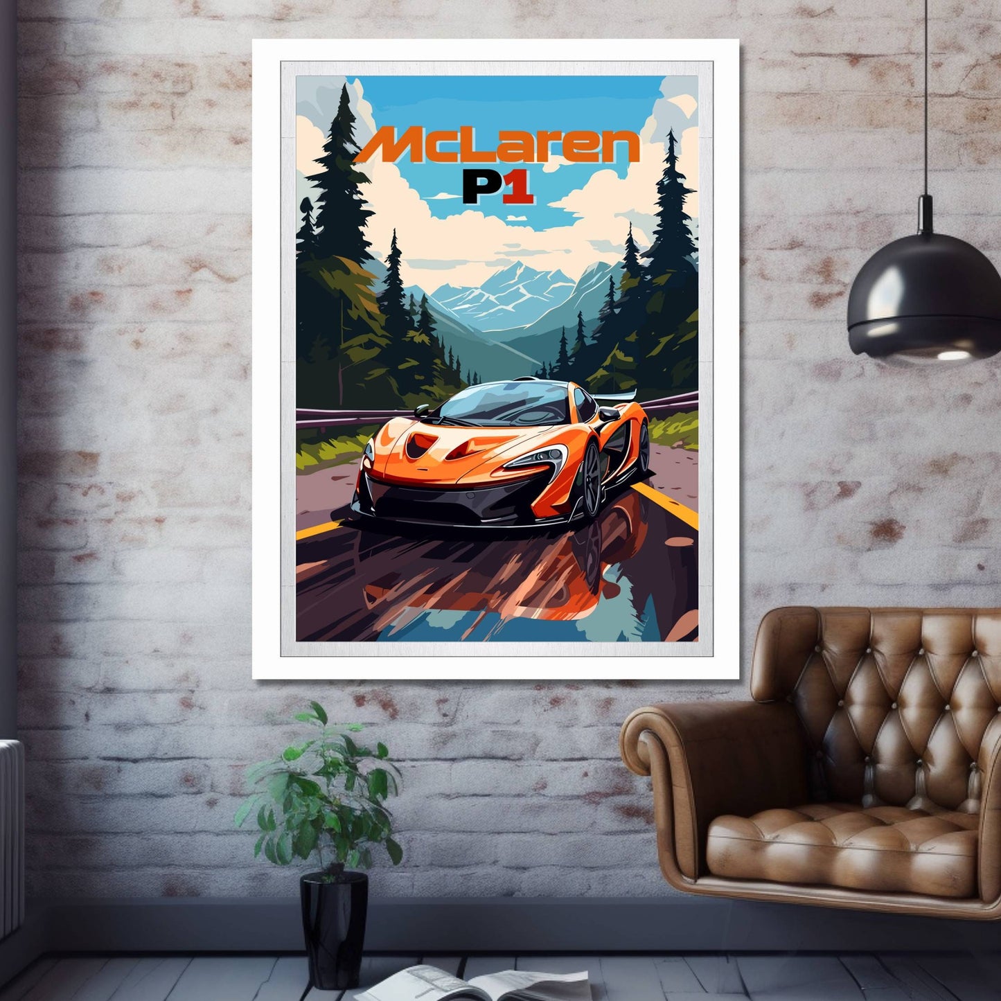 McLaren P1 Poster