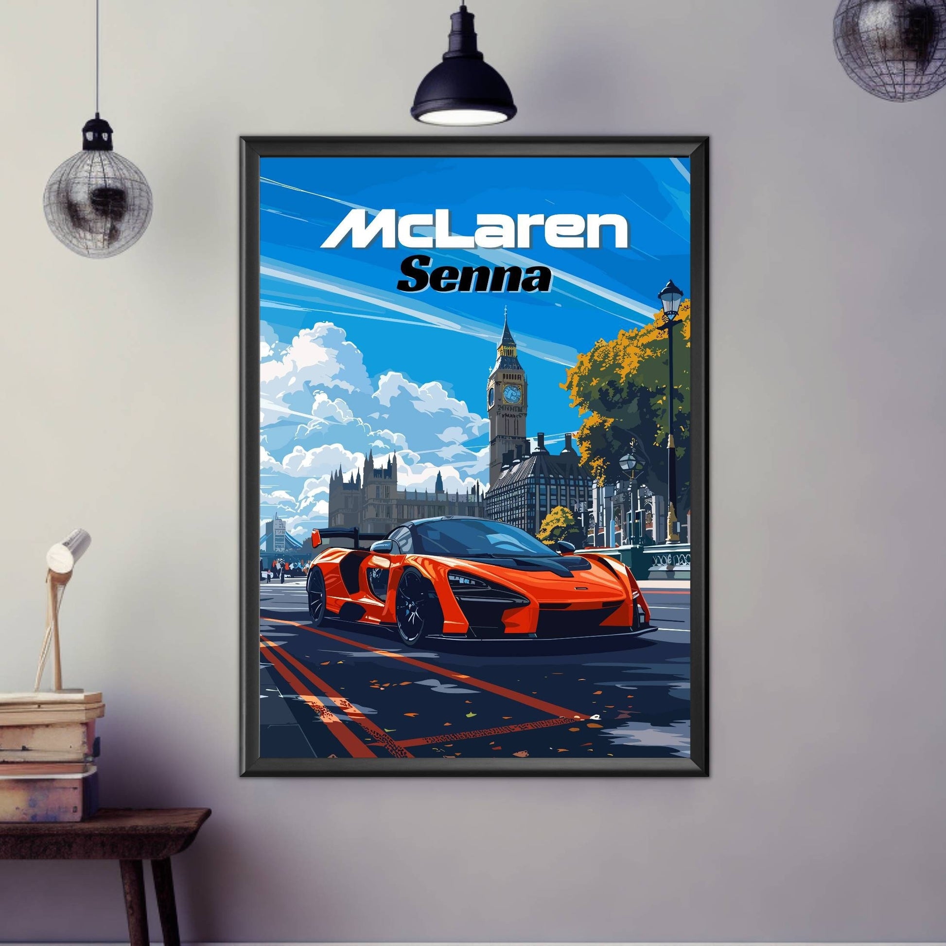 McLaren Senna Poster