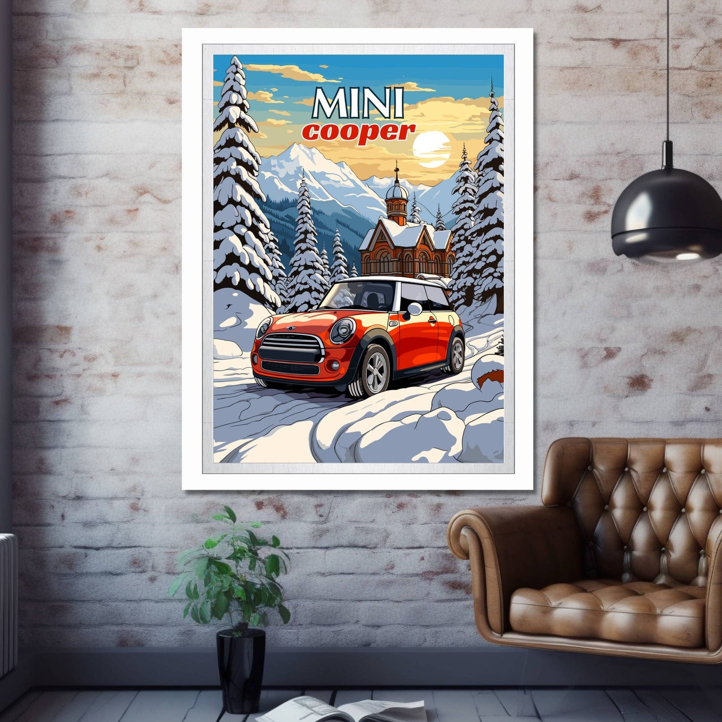 2000s Mini Cooper Print