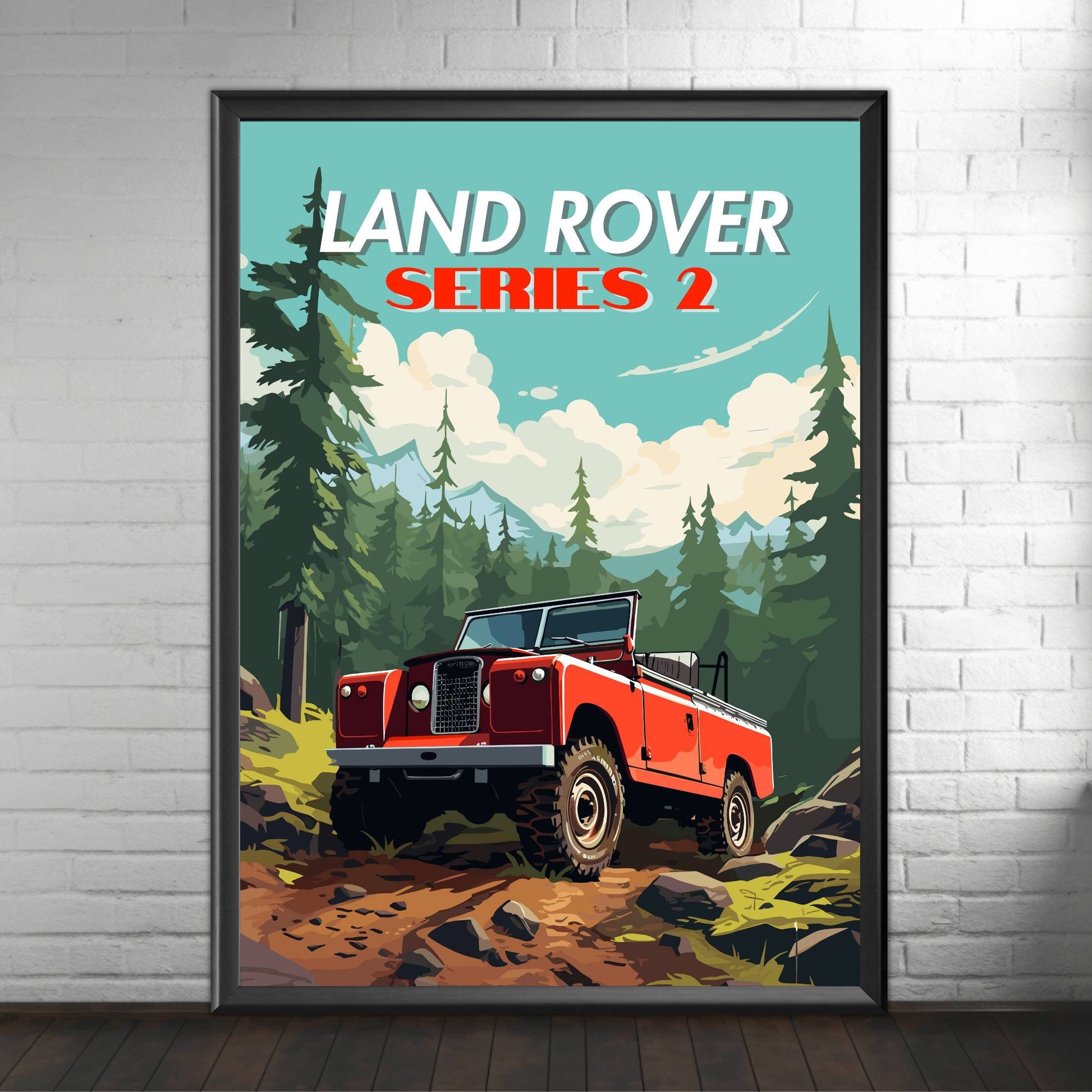 Land Rover Series 2 Poster