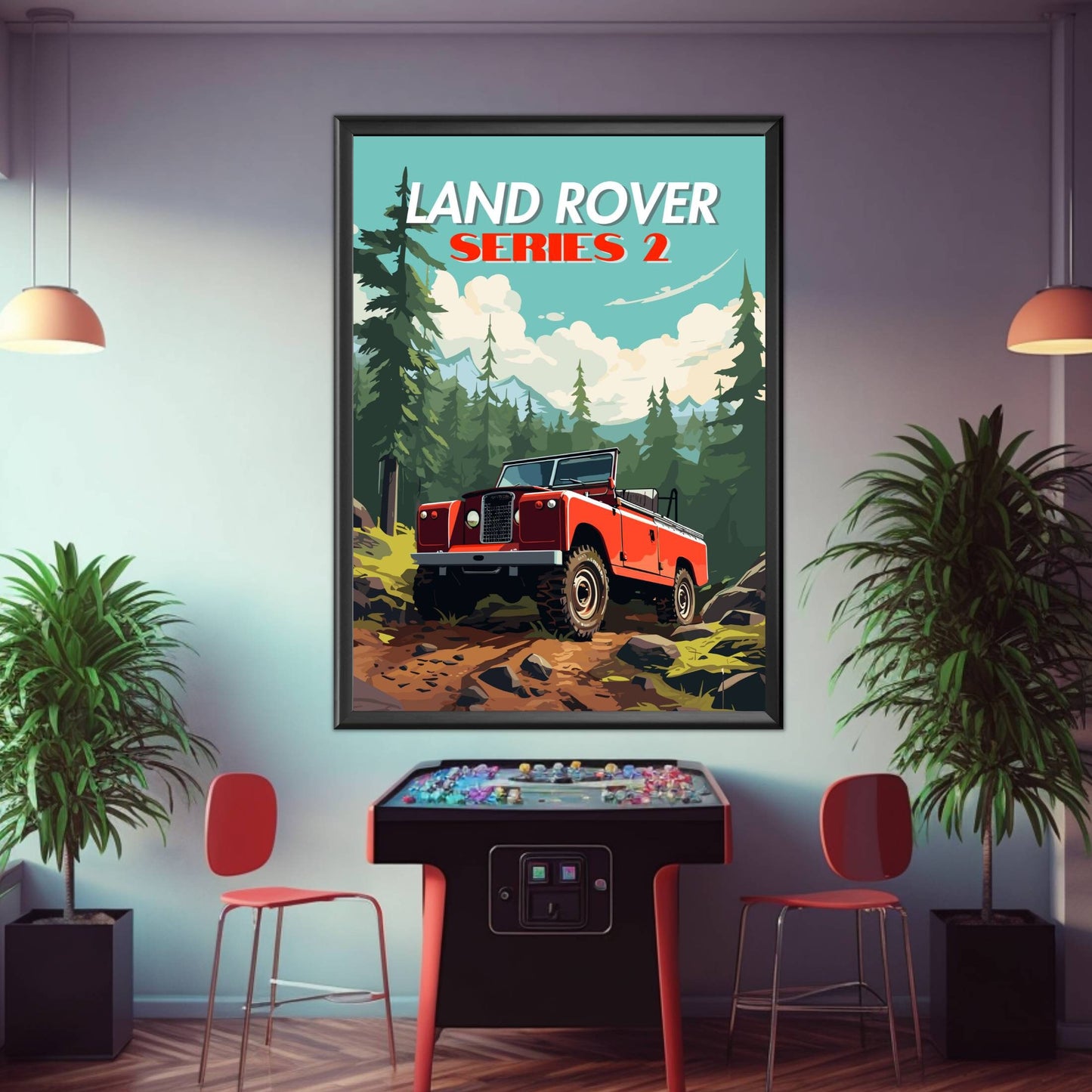 Land Rover Series 2 Poster