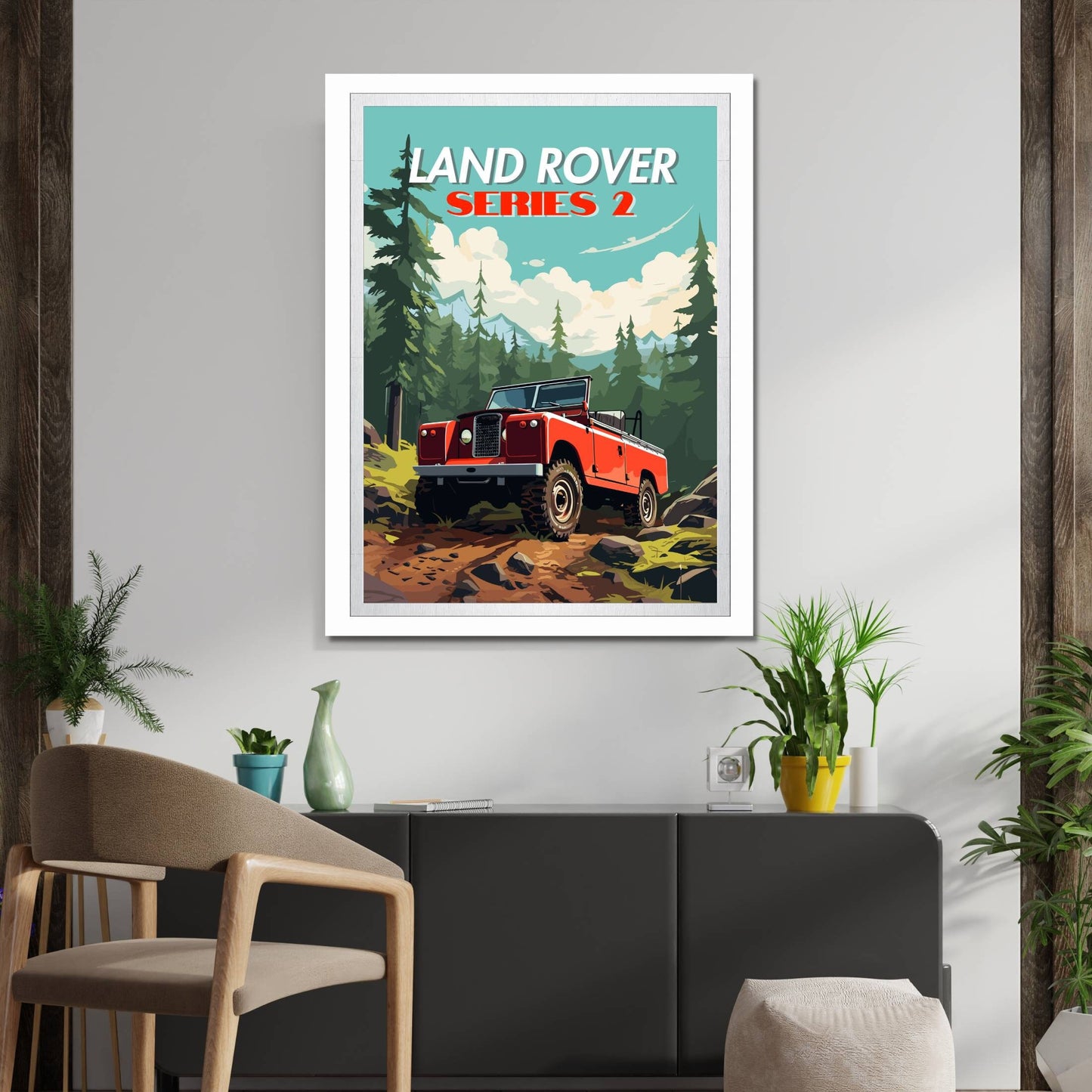 Land Rover Series 2 Poster