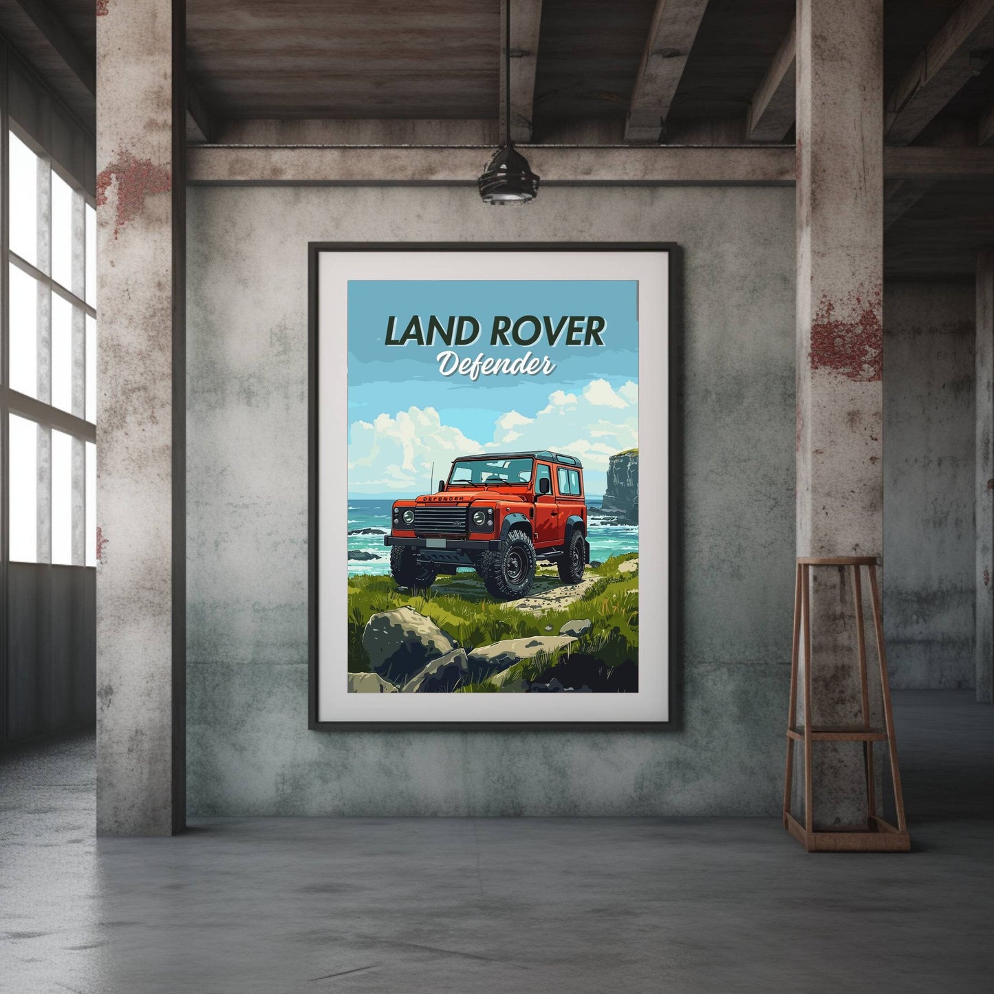 Land Rover Defender Poster