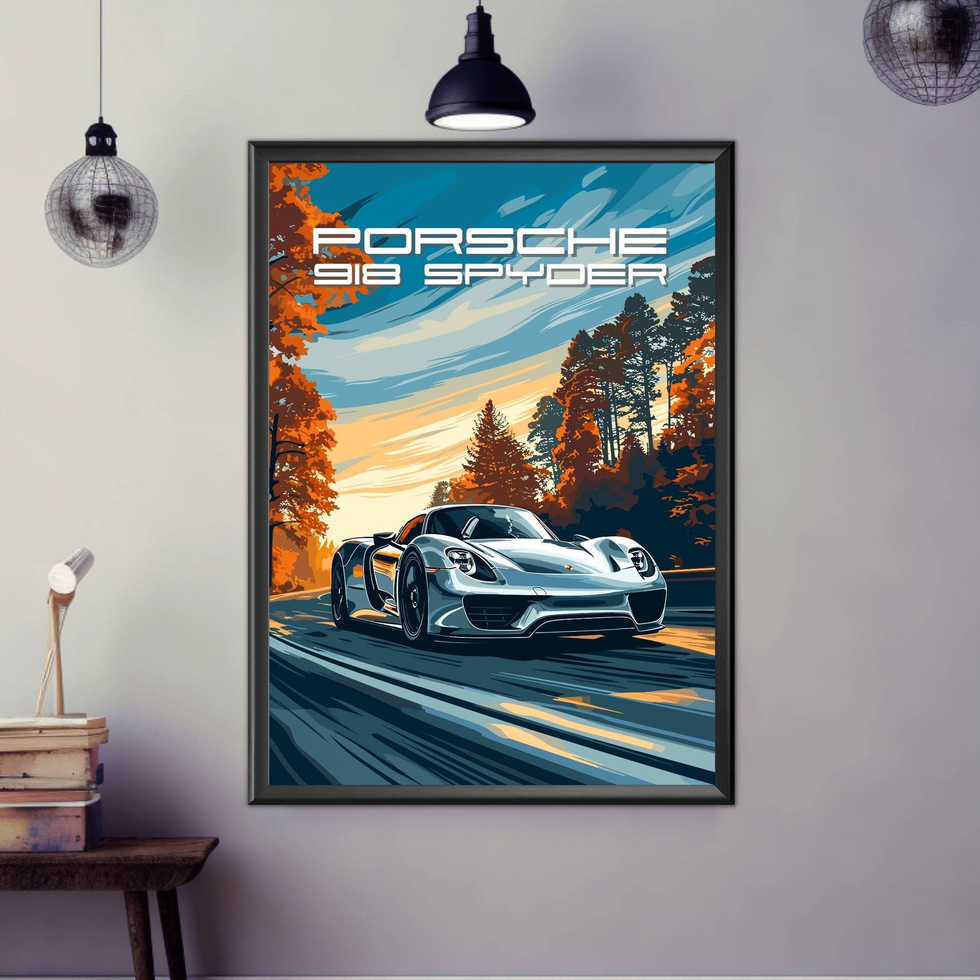 Porsche 918 Spyder Poster