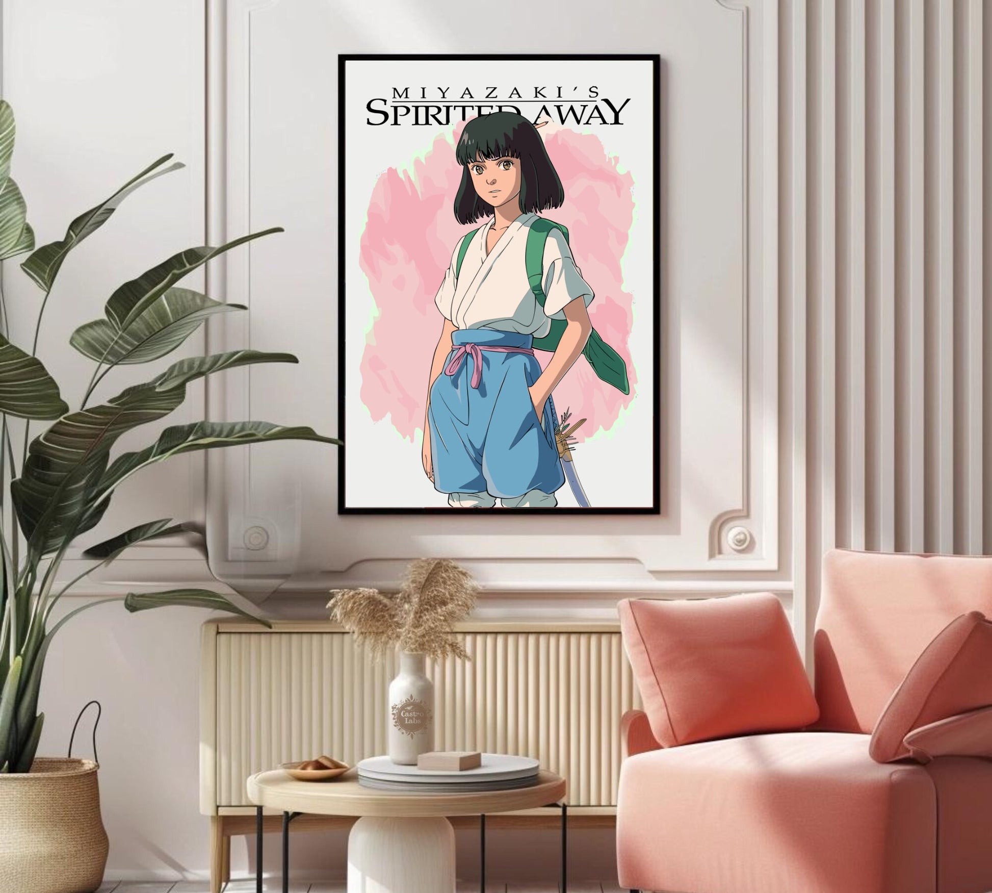 Haku Spirited Away, Studio Ghibli Print