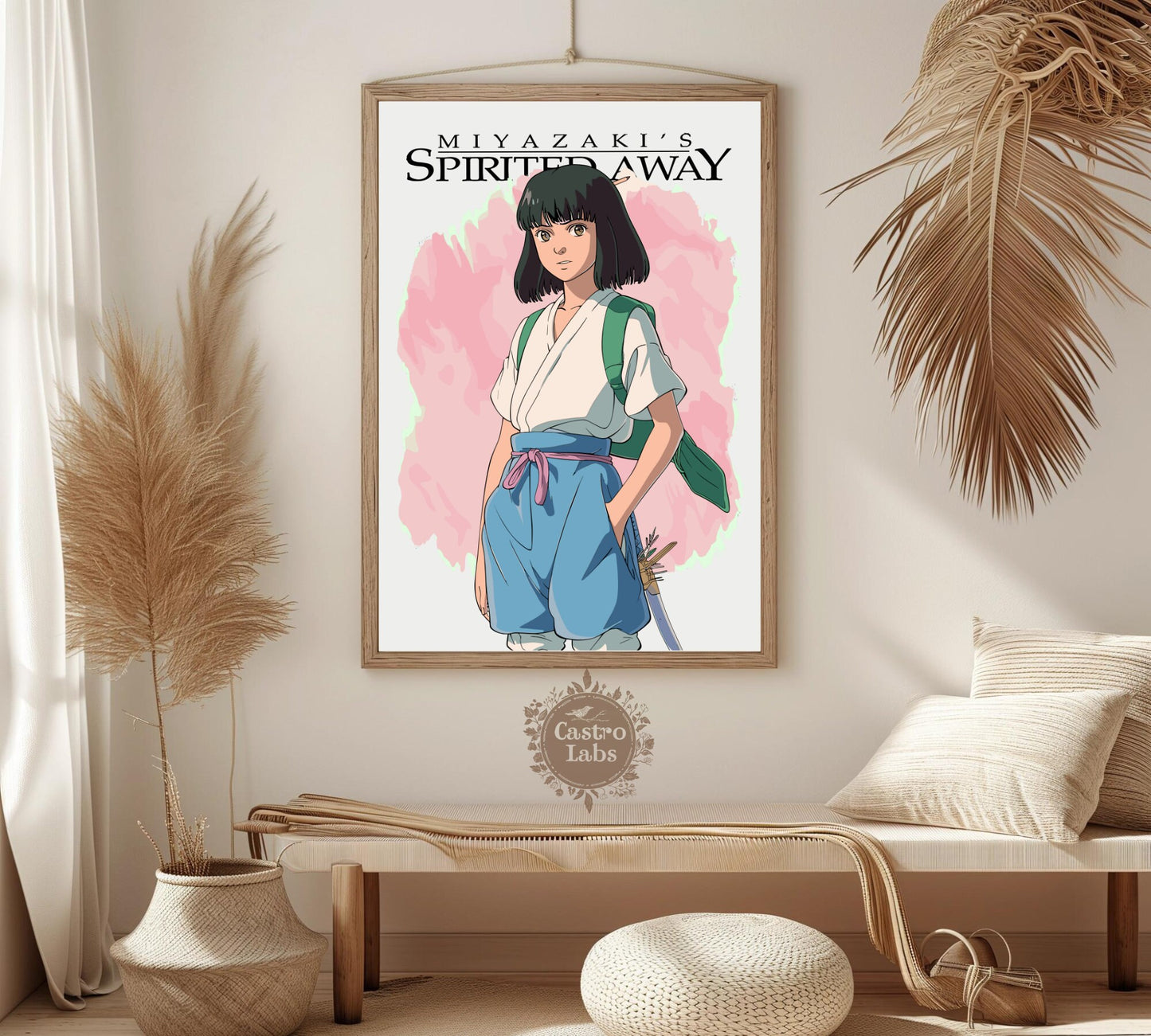 Haku Spirited Away, Studio Ghibli Print