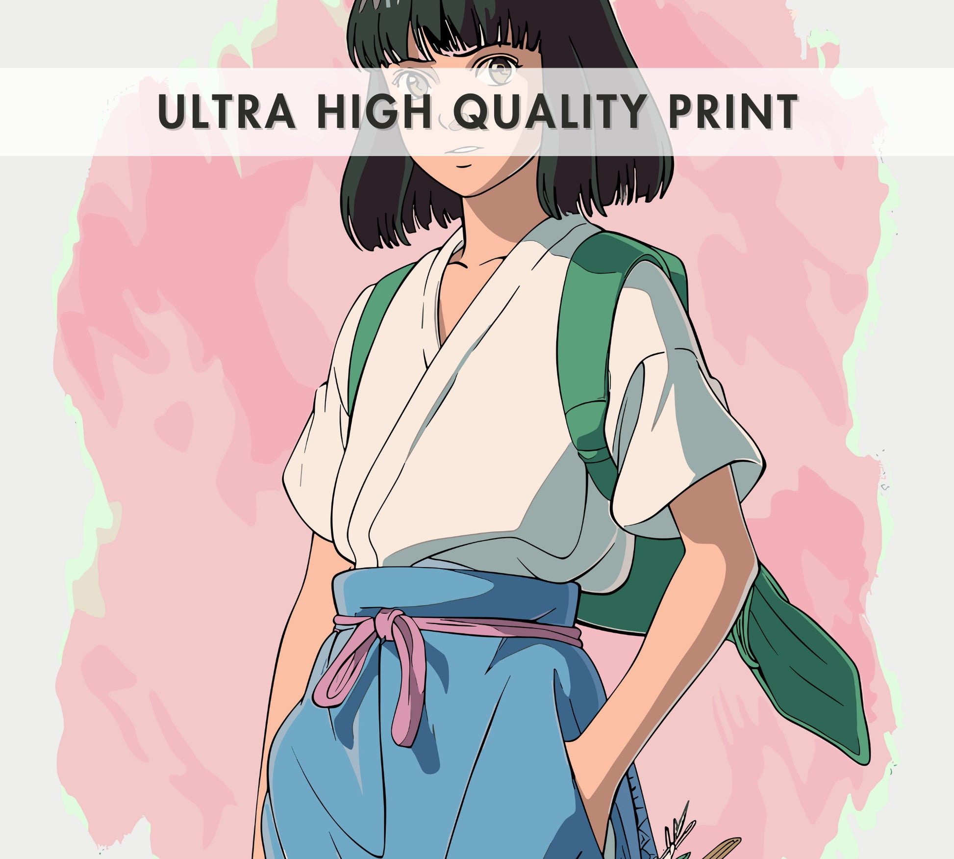 Haku Spirited Away, Studio Ghibli Print