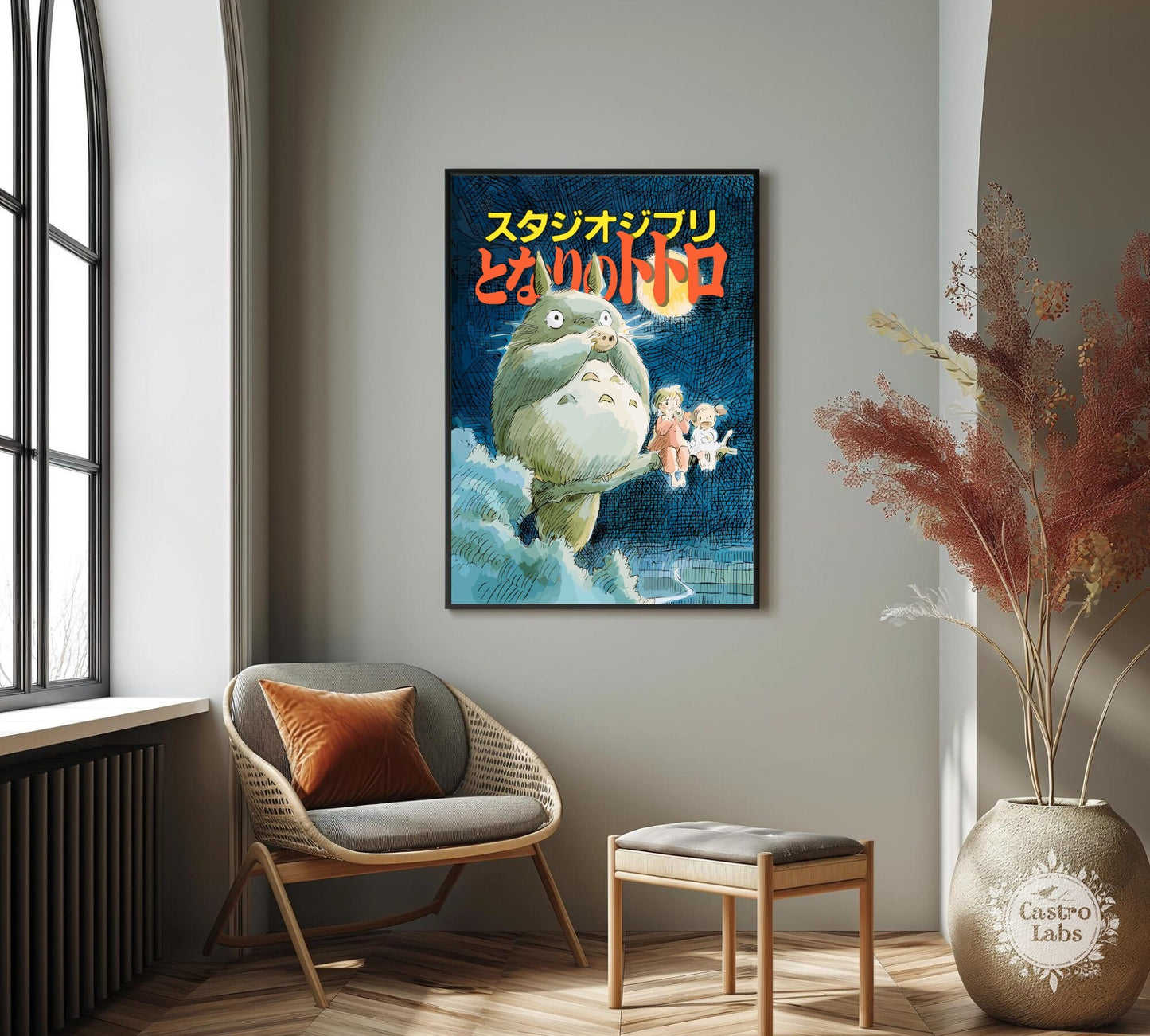 Studio Ghibli My Neighbour Totoro Poster Print