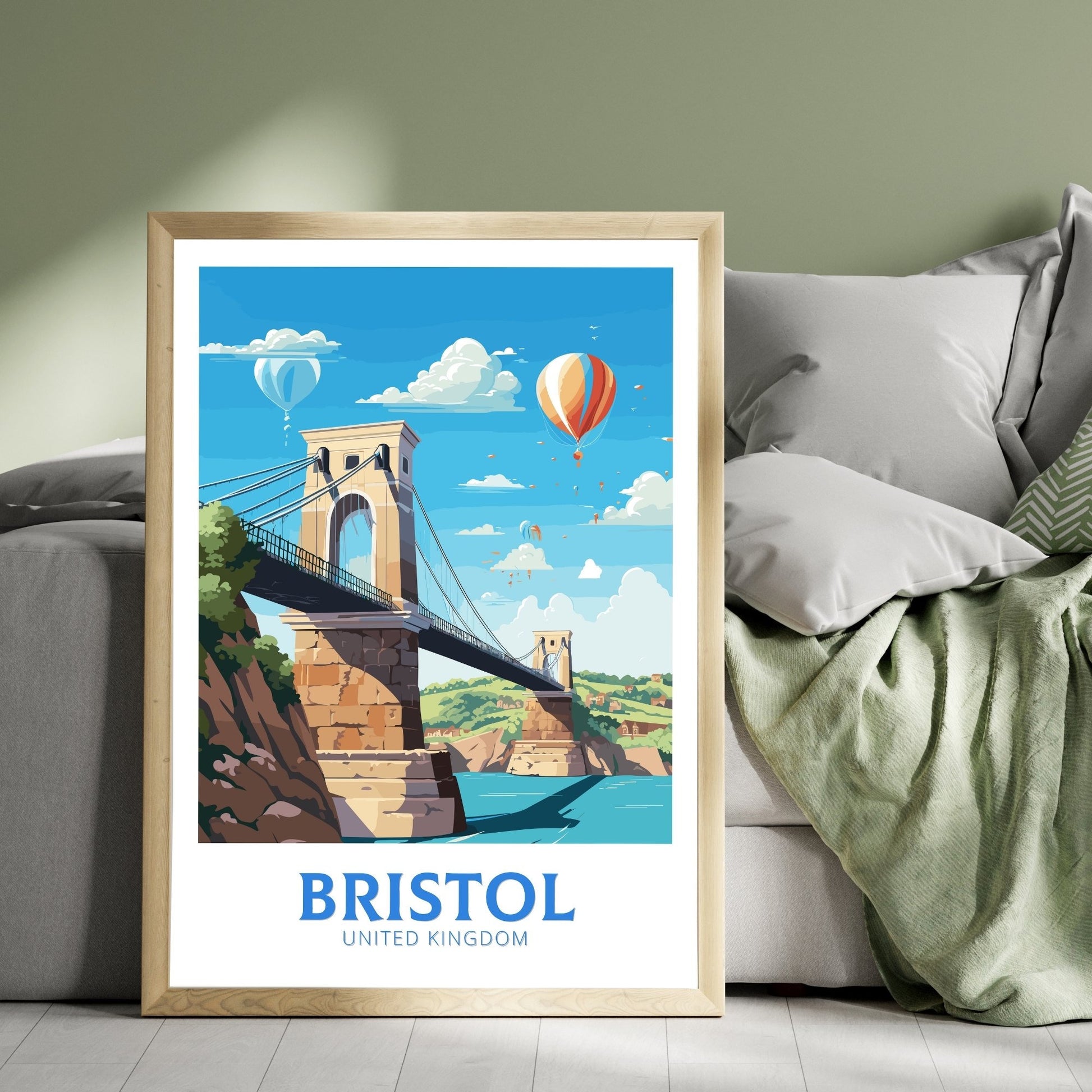 Bristol Travel Poster