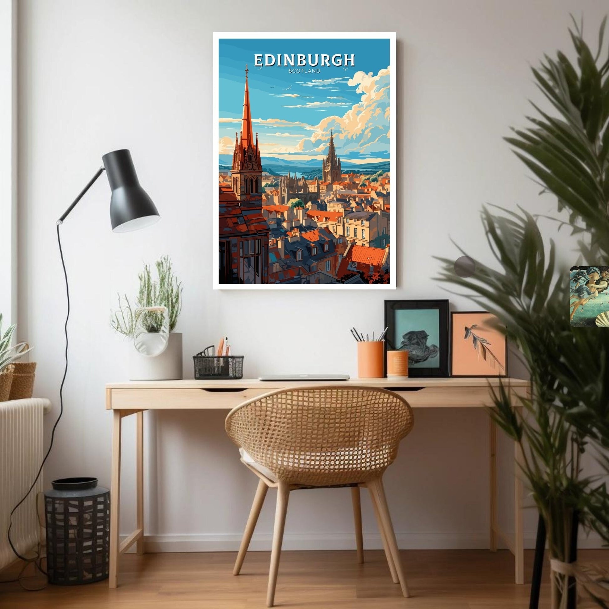 Edinburgh Travel Print